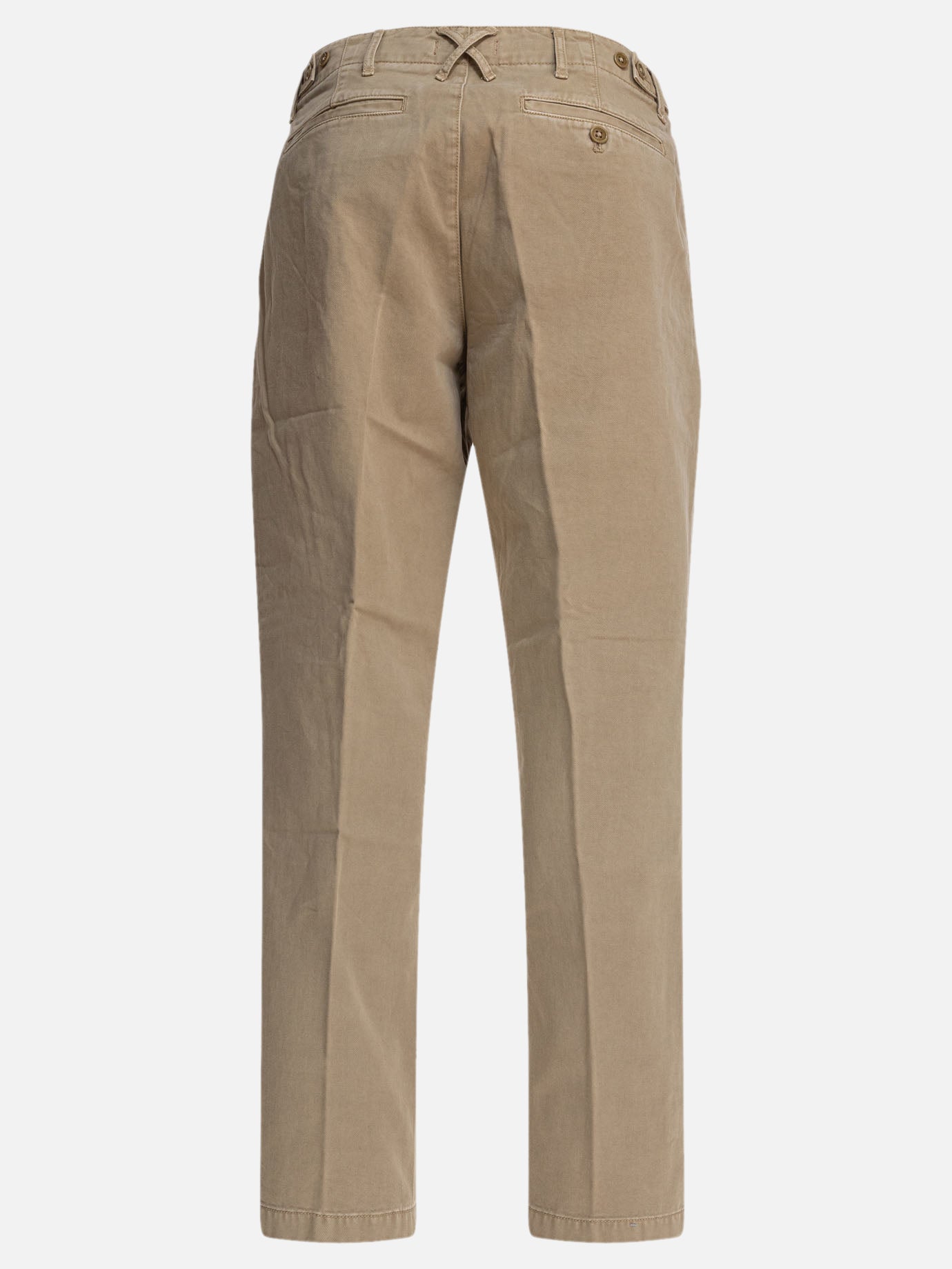 Alex Mill Straight leg trousers Beige