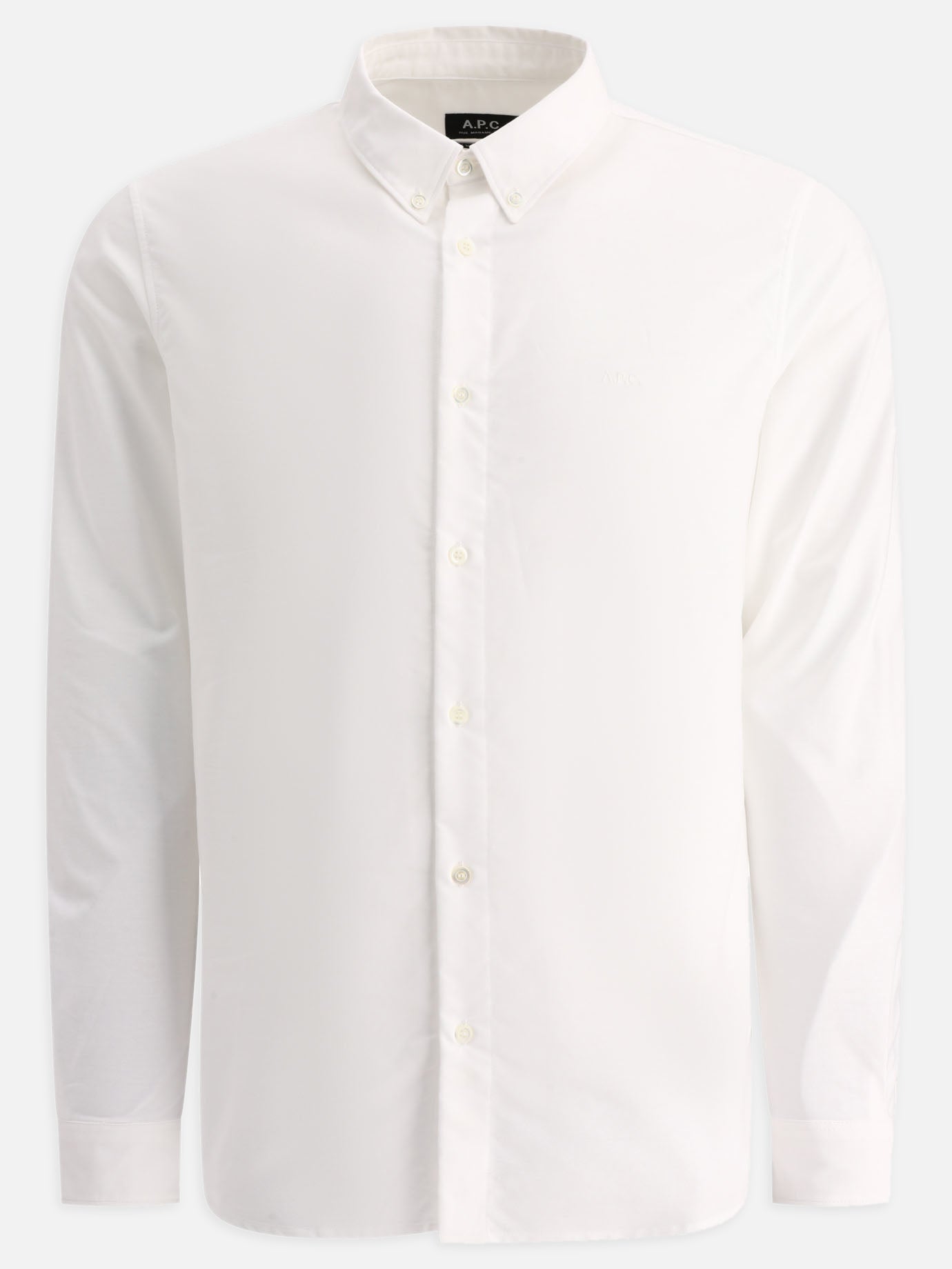 A.P.C. &quot;Greg&quot; shirt 13992396_M White thumbnail_1