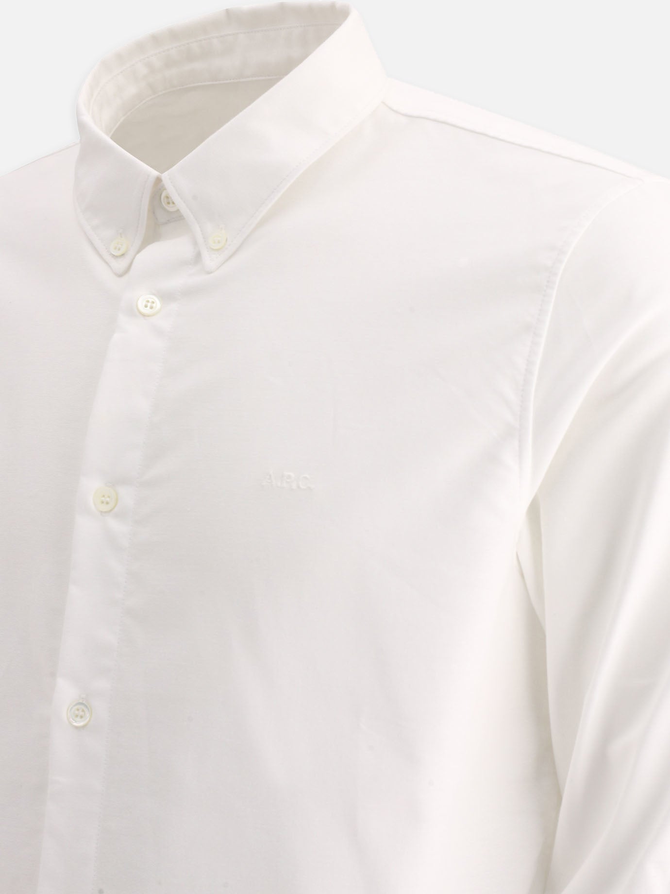 A.P.C. &quot;Greg&quot; shirt 13992396_M White thumbnail_4