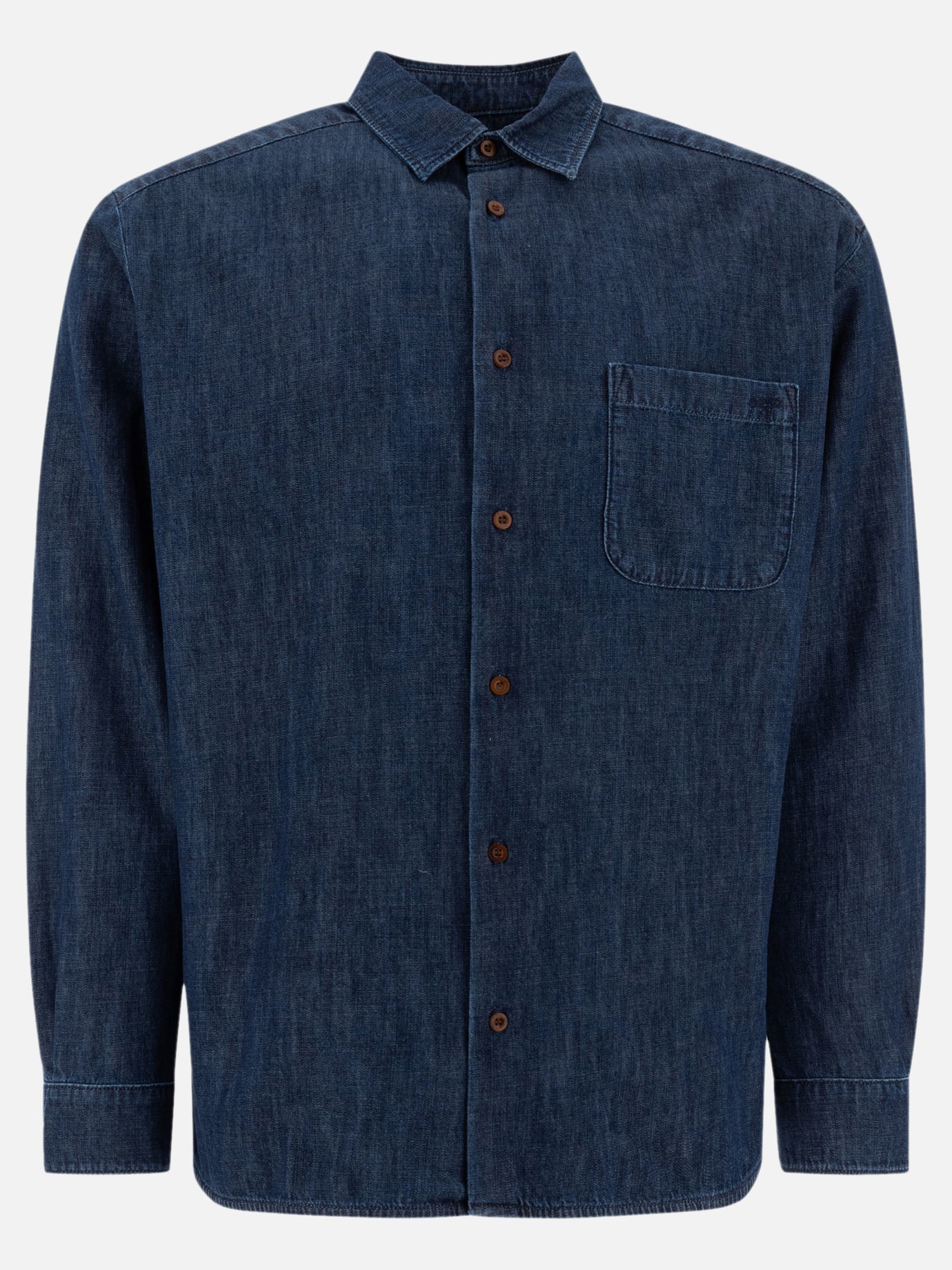 Casual shirts Denim  Blue - A.P.C. Men | PDP | VIETTI Online Store | thumbnail
