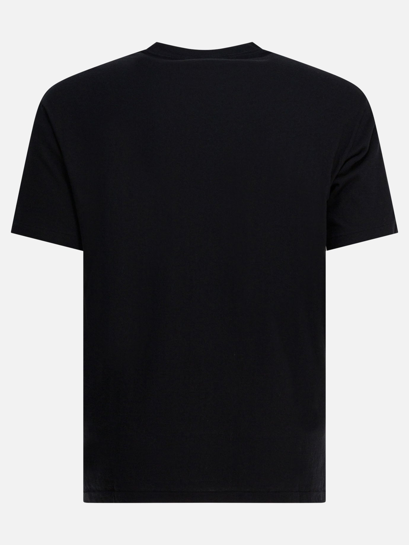 T-shirt girocollo Solid colour  Nero - Auralee Uomo | PDP | VIETTI Online Store | thumbnail_2