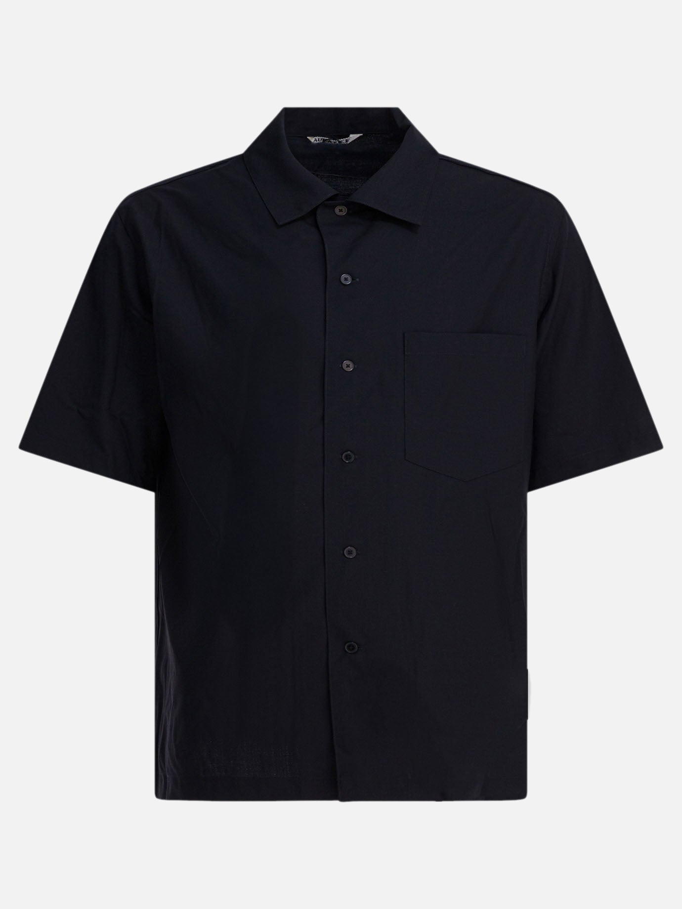 Camicie casual Solid colour  Blu - Auralee Uomo | PDP | VIETTI Online Store | thumbnail