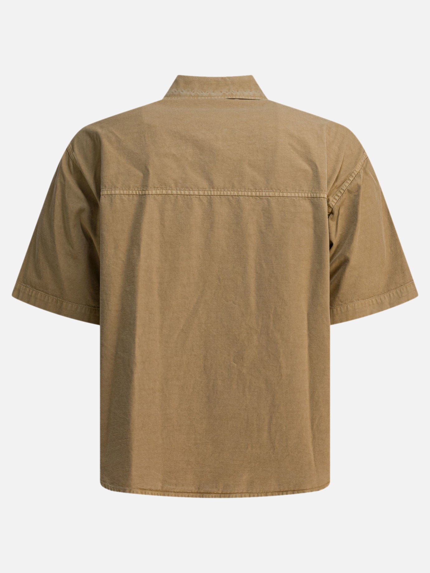 Camicie casual Solid colour  Beige - Auralee Uomo | PDP | VIETTI Online Store | thumbnail_2