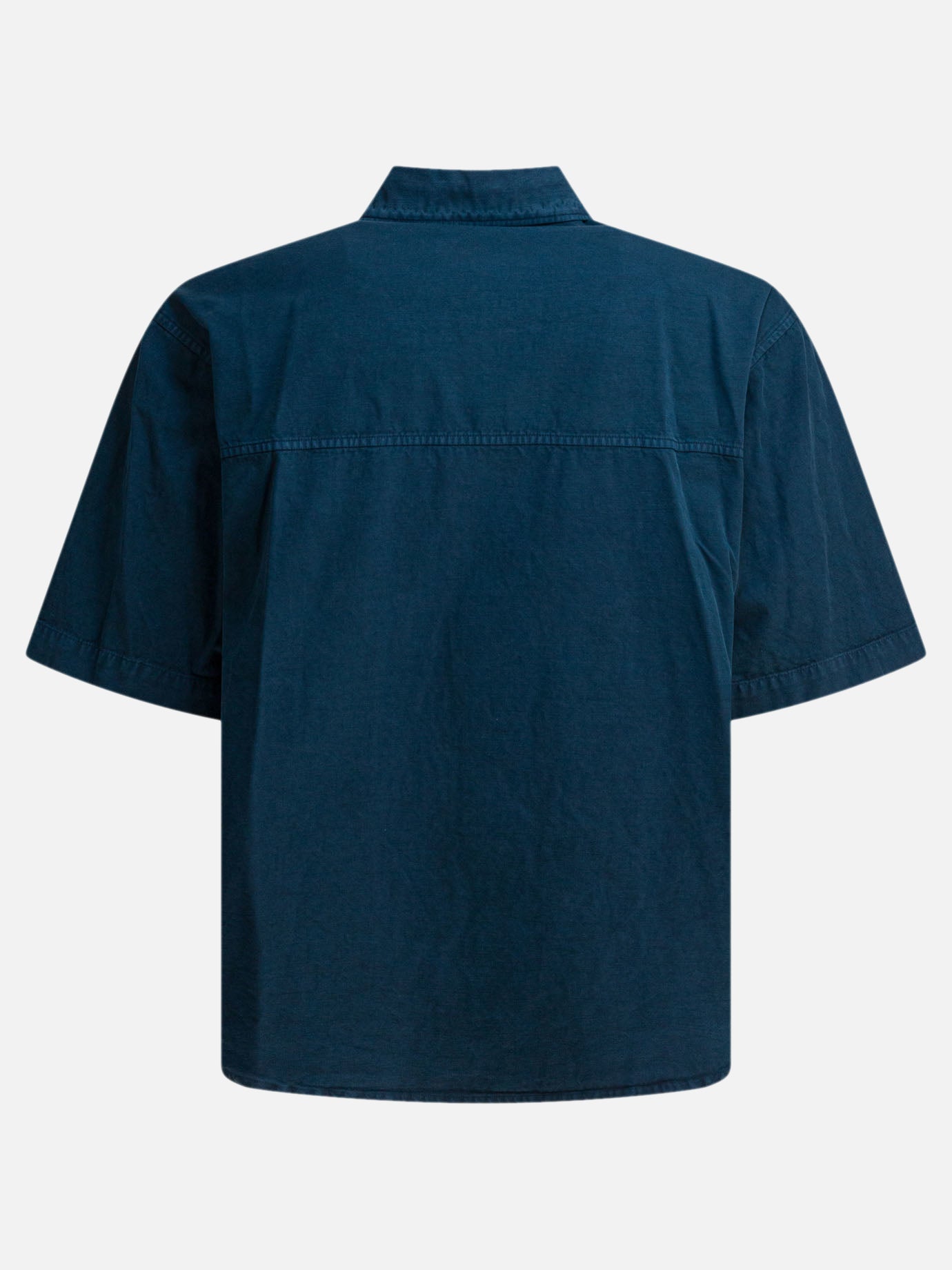 Camicie casual Solid colour  Blu - Auralee Uomo | PDP | VIETTI Online Store | thumbnail_2