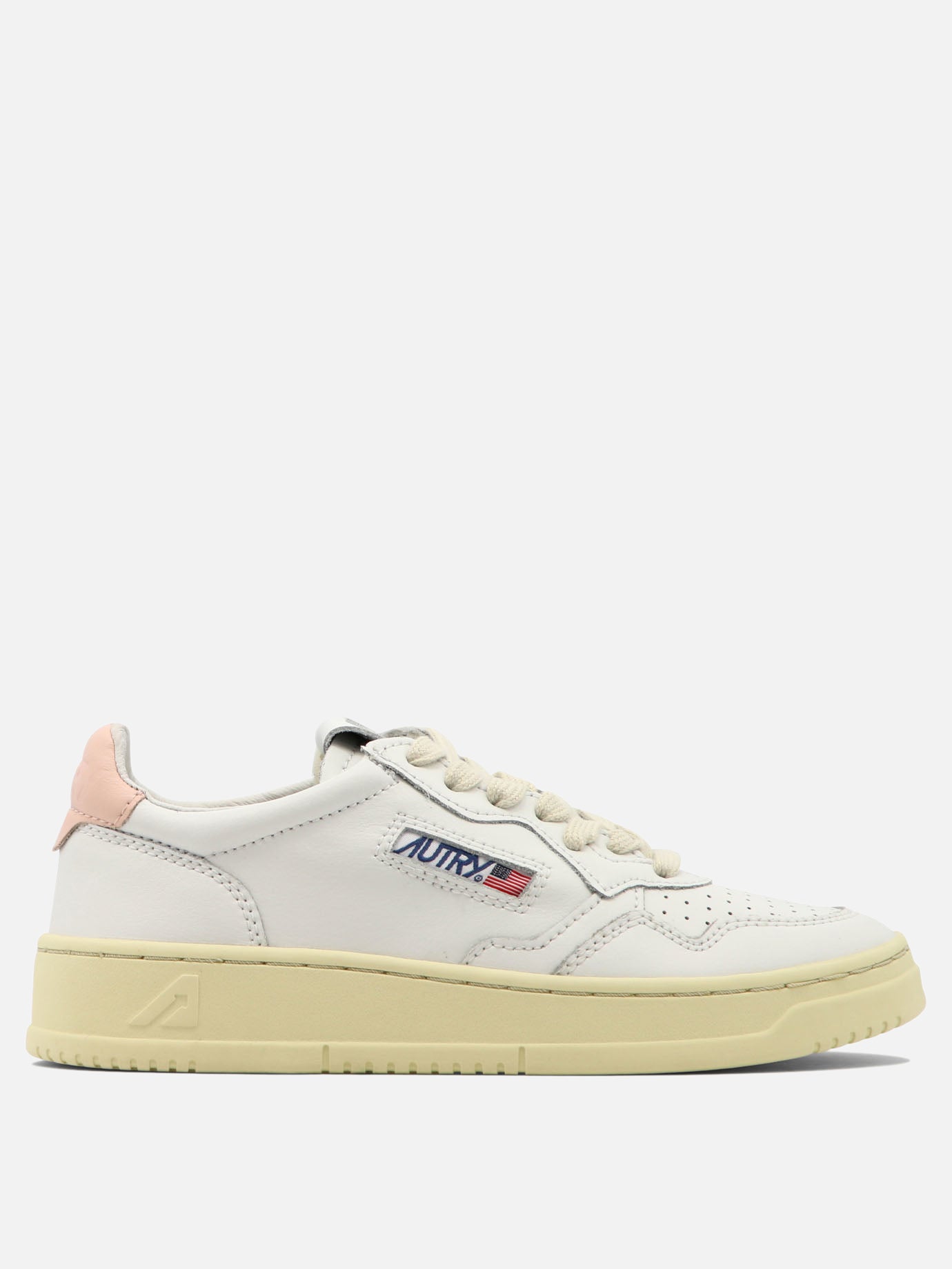 Low top sneakers 100% cow leather - 100% rubber  White - Autry Women | PDP | VIETTI Online Store | thumbnail