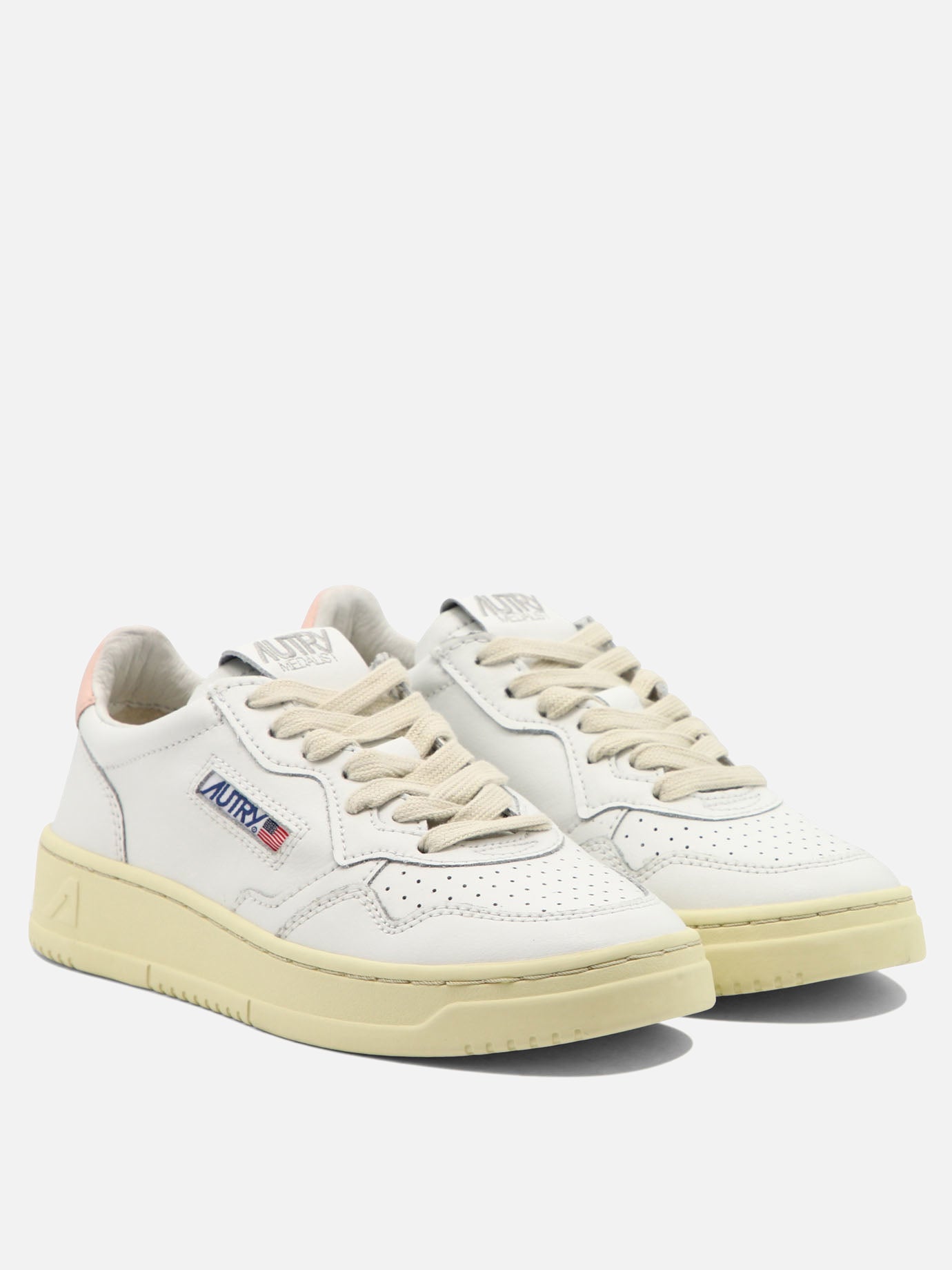 Low top sneakers 100% cow leather - 100% rubber  White - Autry Women | PDP | VIETTI Online Store | Zoom-Modal_2
