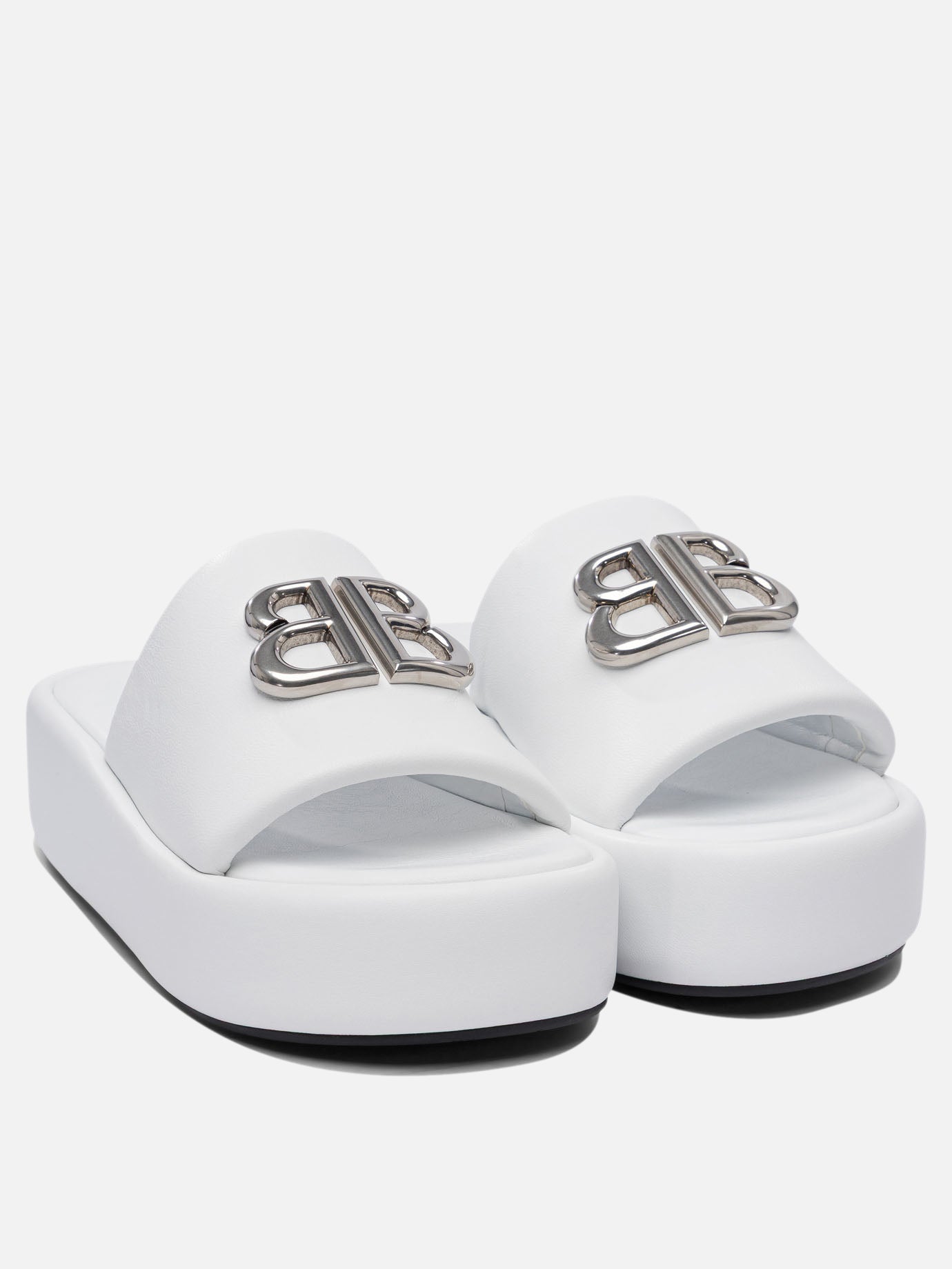 Sandali bassi 100% lamb leather - 100% rubber  Bianco - Balenciaga Donna | PDP | VIETTI Online Store | Zoom-Modal_2
