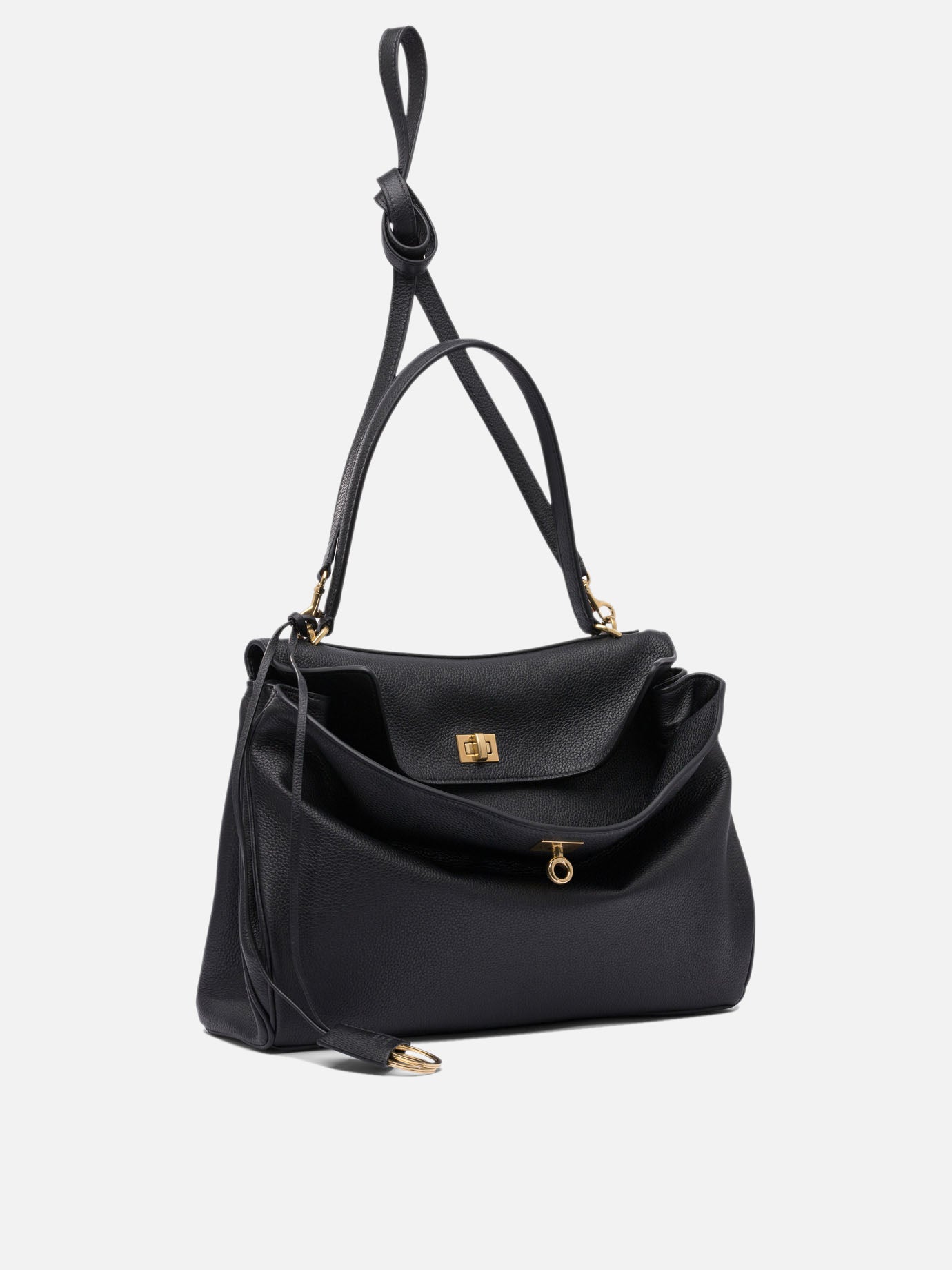 Medium bags Solid colour  Black - Balenciaga Women | PDP | VIETTI Online Store | thumbnail_2