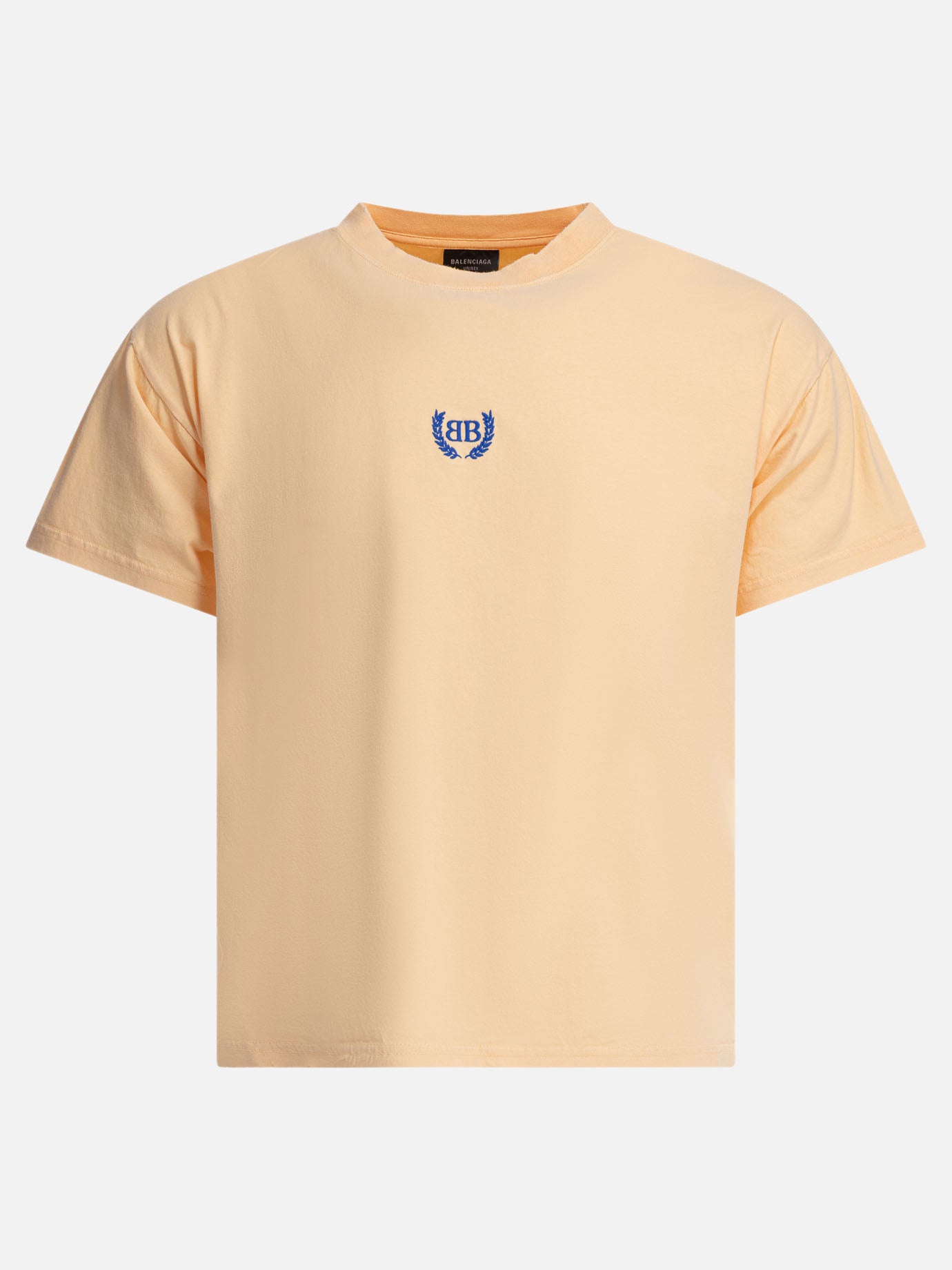 Crewneck t-shirts Print  Yellow - Balenciaga Women | PDP | VIETTI Online Store | thumbnail
