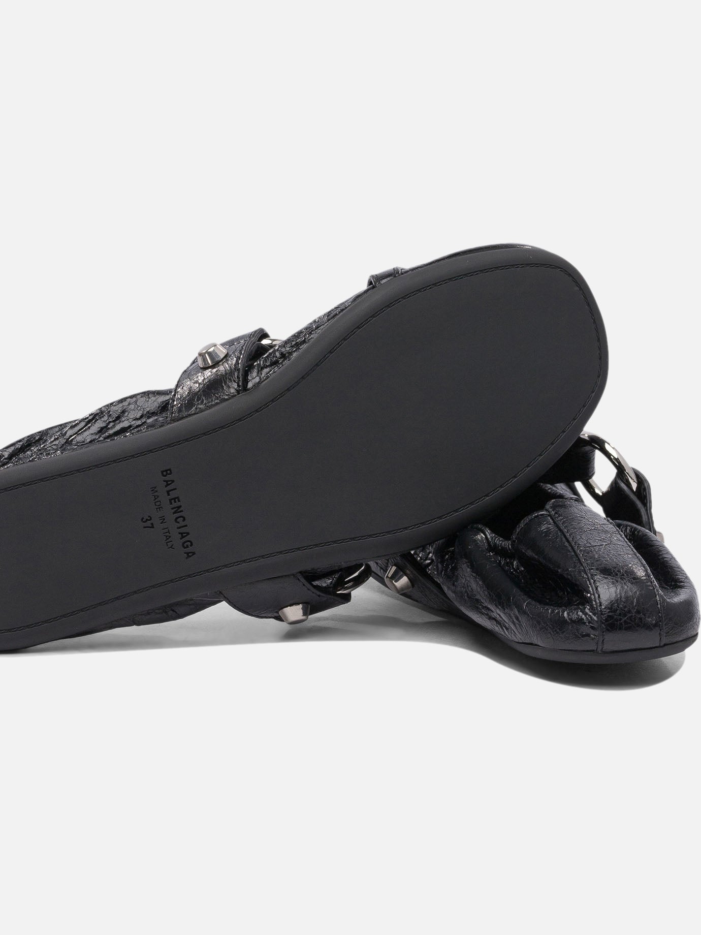 Mary Jane ballet flats 100% lamb leather - 100% rubber  Black - Balenciaga Women | PDP | VIETTI Online Store | Zoom-Modal_5
