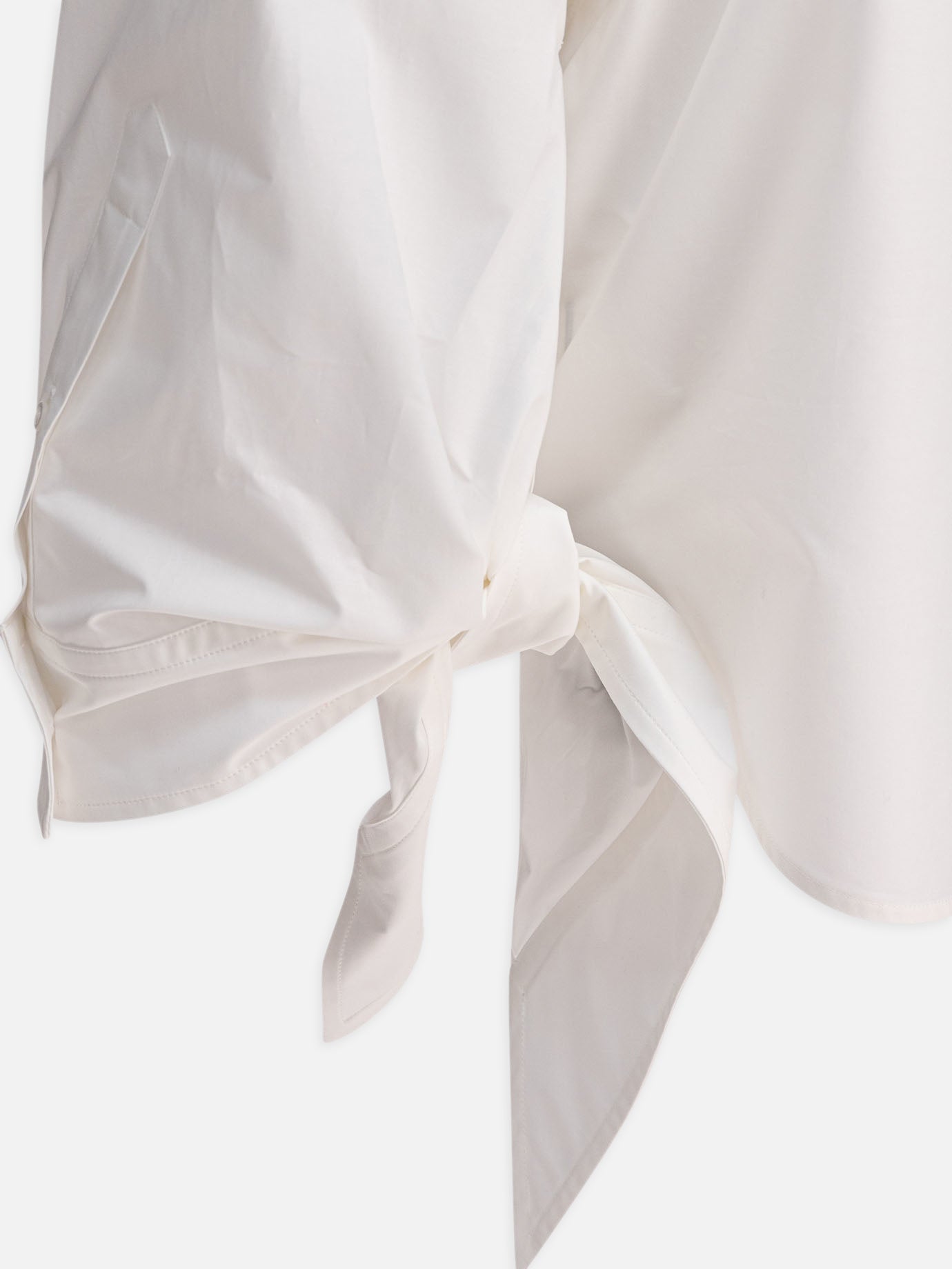 Balenciaga Flared shirt 15311115_2 White thumbnail_4