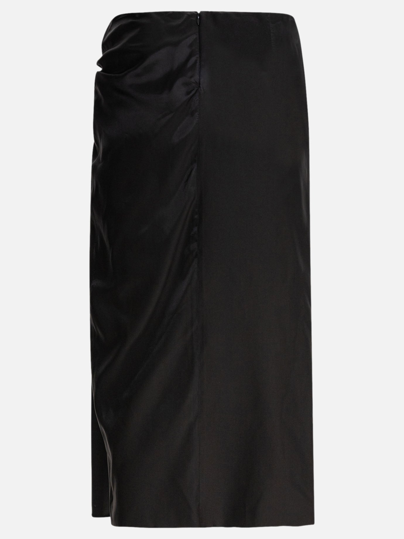 Balenciaga Draped skirt Black