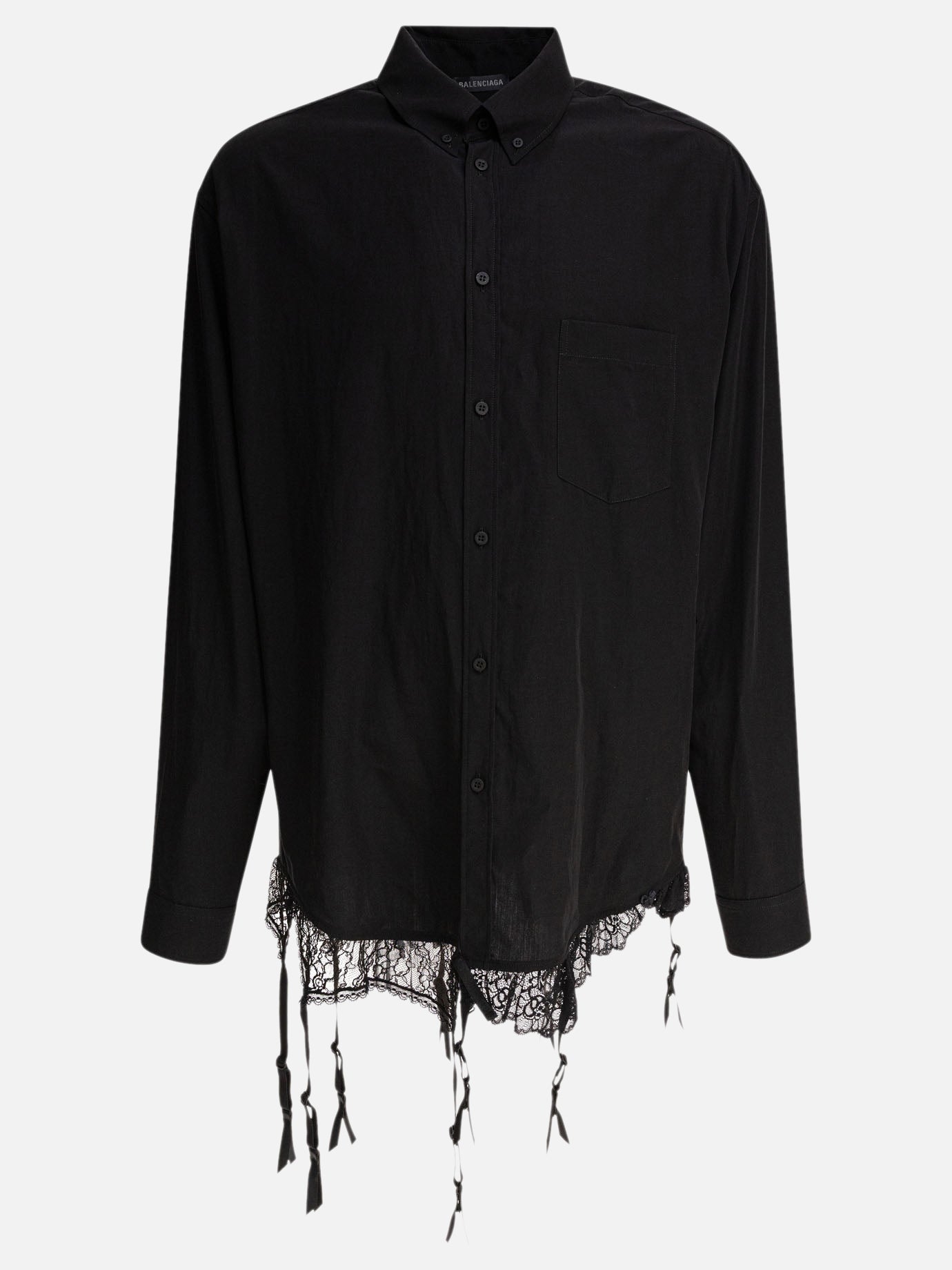 Camicie casual Solid colour  Nero - Balenciaga Donna | PDP | VIETTI Online Store | thumbnail