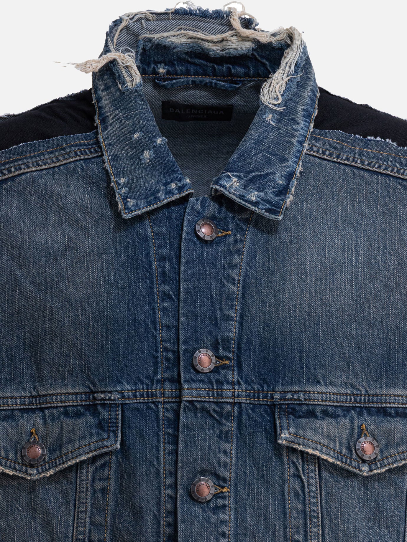 Denim jackets Denim  Blue - Balenciaga Men | PDP | VIETTI Online Store | thumbnail_3
