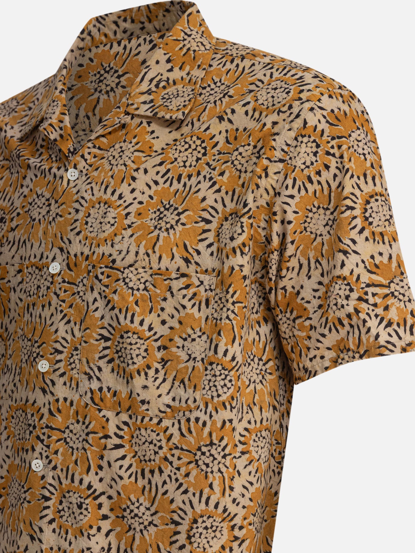 Camicie casual Floral  Giallo - Beams Plus Uomo | PDP | VIETTI Online Store | Zoom-Modal_4
