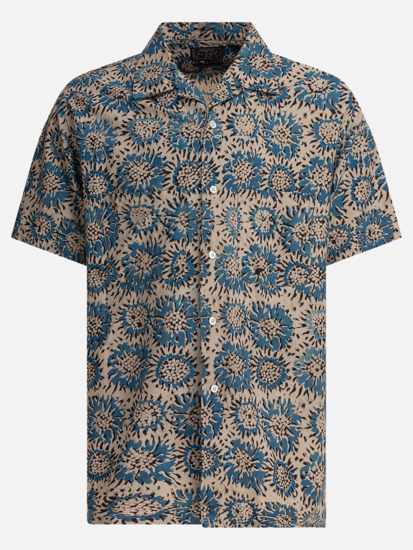 Camicie casual Floral  Blu - Beams Plus Uomo | PDP | VIETTI Online Store | Zoom-Modal
