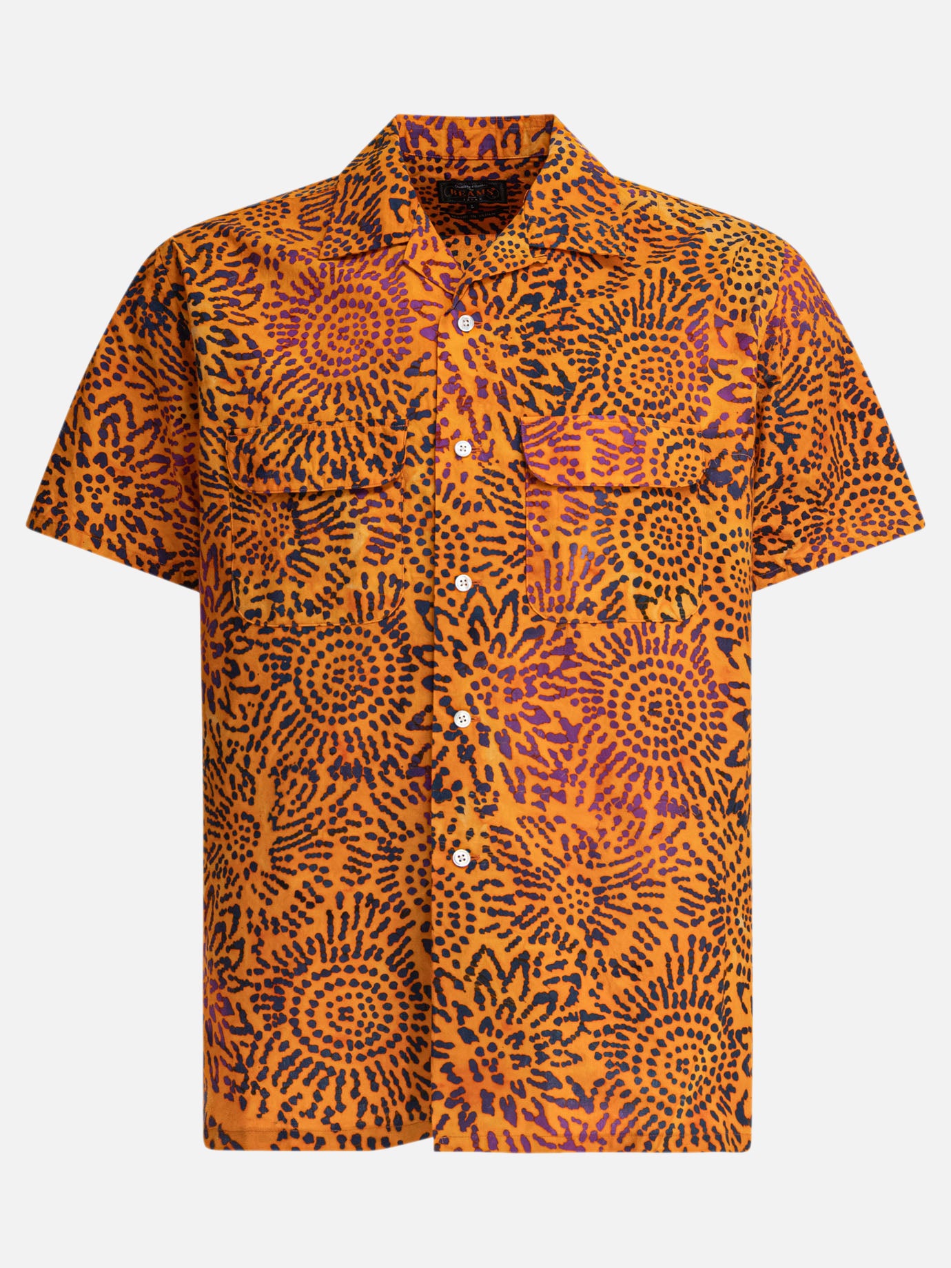 Casual shirts Print  Orange - Beams Plus Men | PDP | VIETTI Online Store | Zoom-Modal

