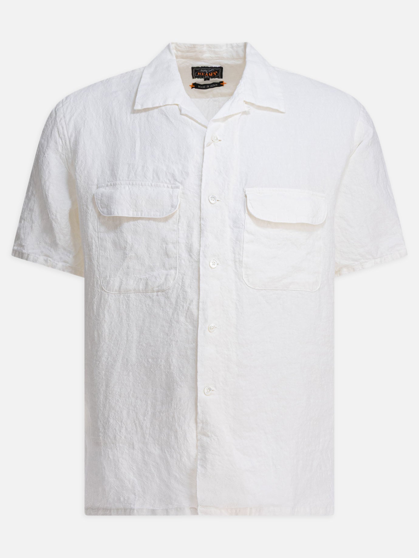 Camicie casual Solid colour  Bianco - Beams Plus Uomo | PDP | VIETTI Online Store | thumbnail