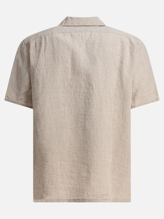 Camicie casual Solid colour  Beige - Beams Plus Uomo | VIETTI Online Store | 2
