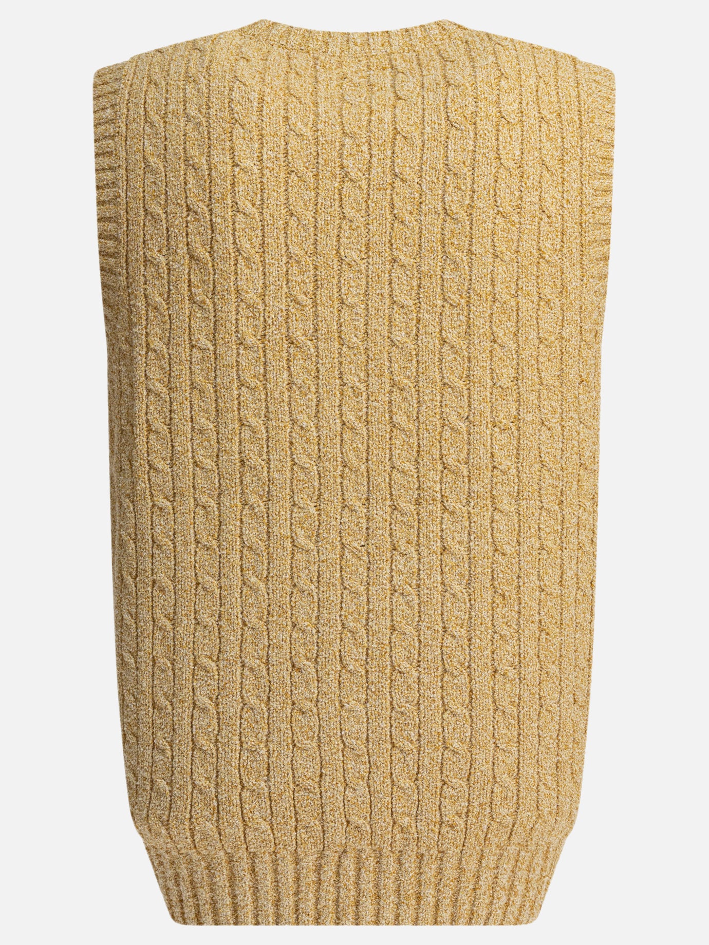 Beams Plus Gilet scollo a V 17314734_S Beige thumbnail_2