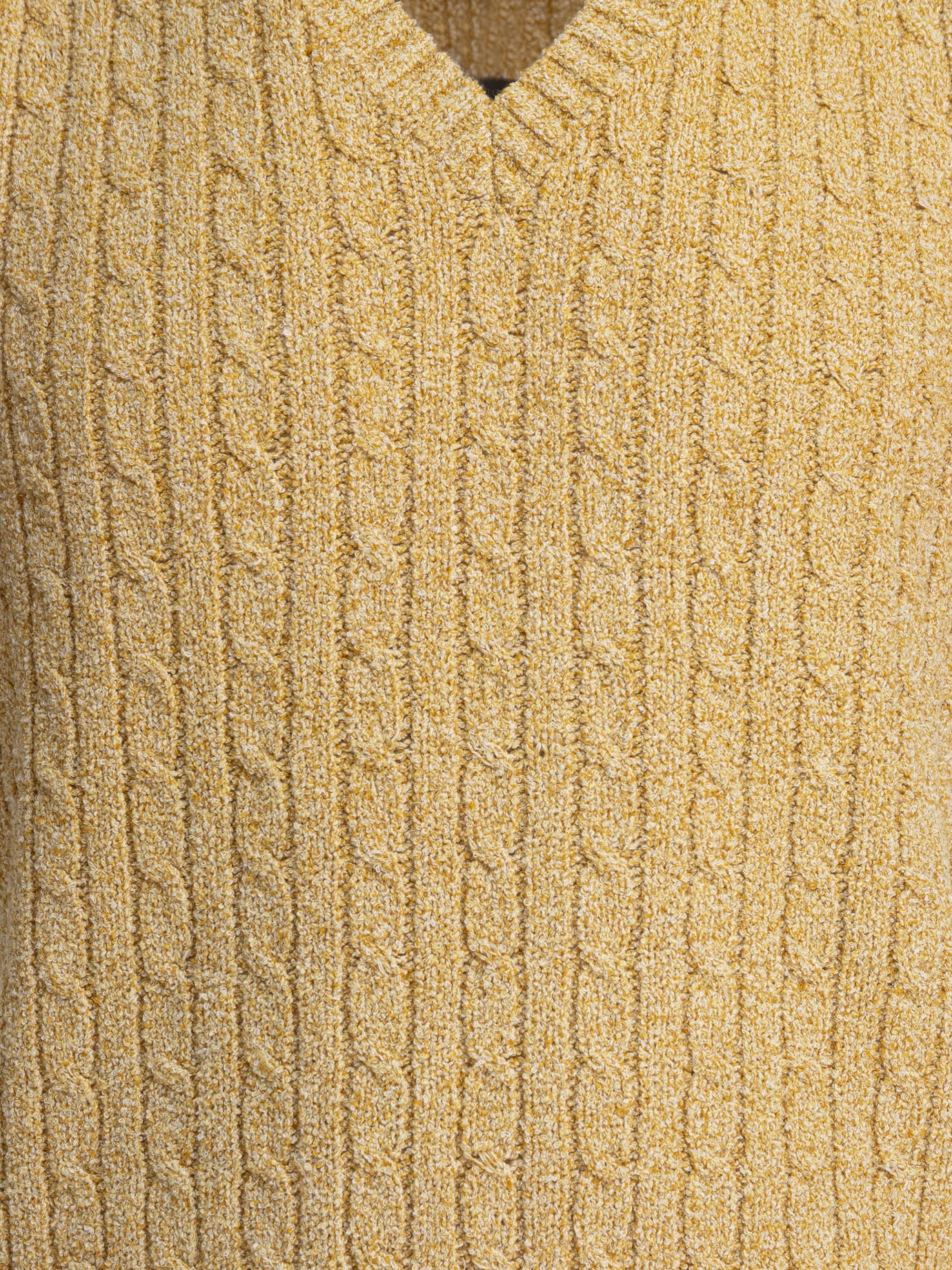 Beams Plus V-neck vest Beige