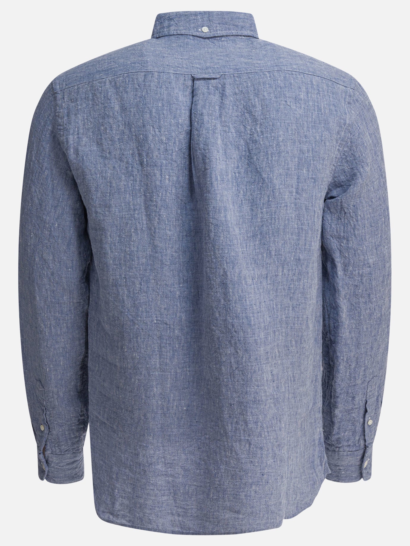 Camicie casual Solid colour  Blu - Beams Plus Uomo | PDP | VIETTI Online Store | Zoom-Modal_2
