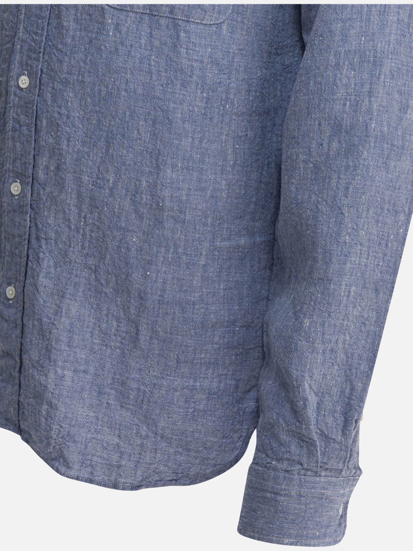 Camicie casual Solid colour  Blu - Beams Plus Uomo | PDP | VIETTI Online Store | thumbnail_4