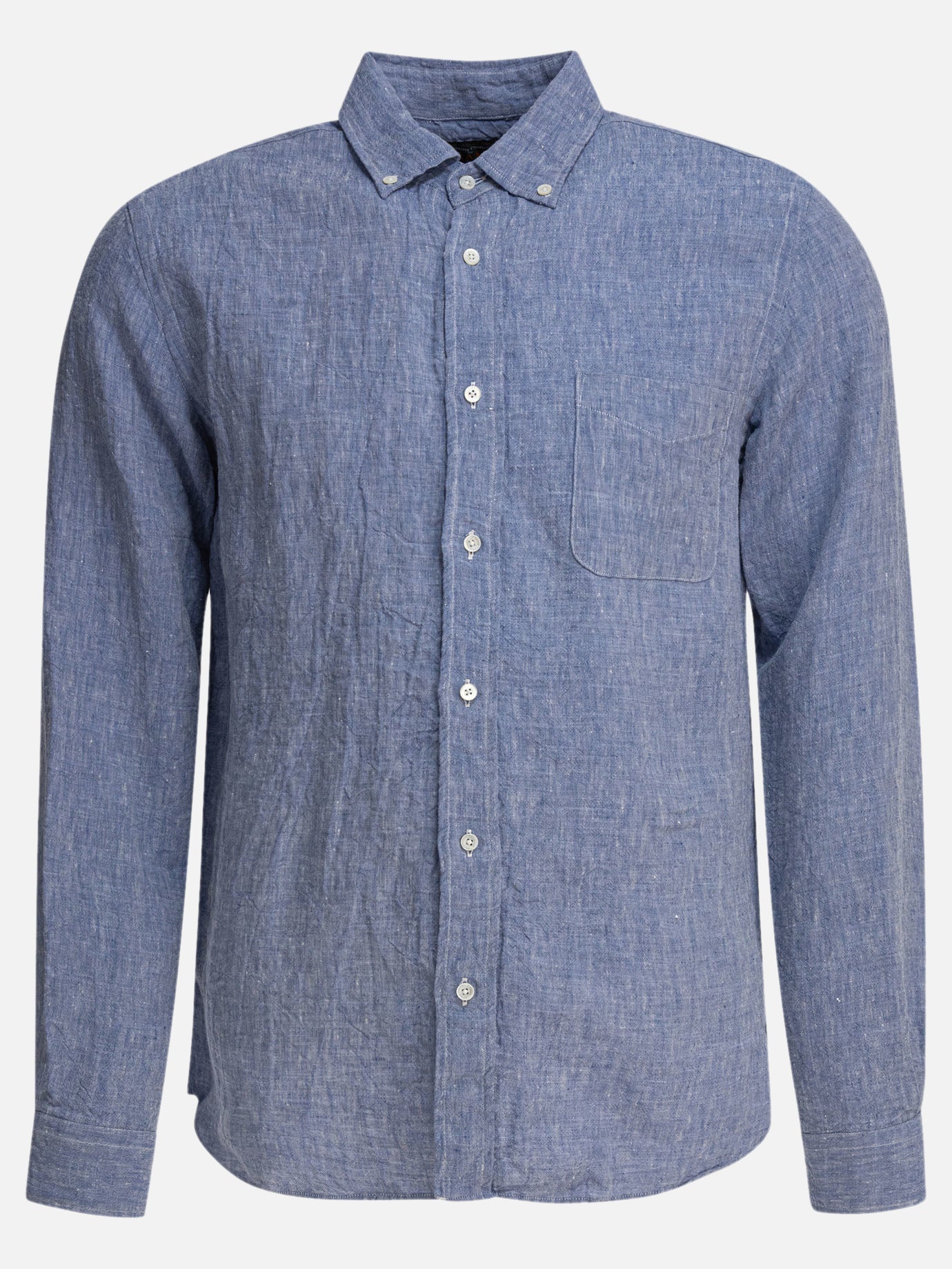 Camicie casual Solid colour  Blu - Beams Plus Uomo | PDP | VIETTI Online Store | Zoom-Modal_5
