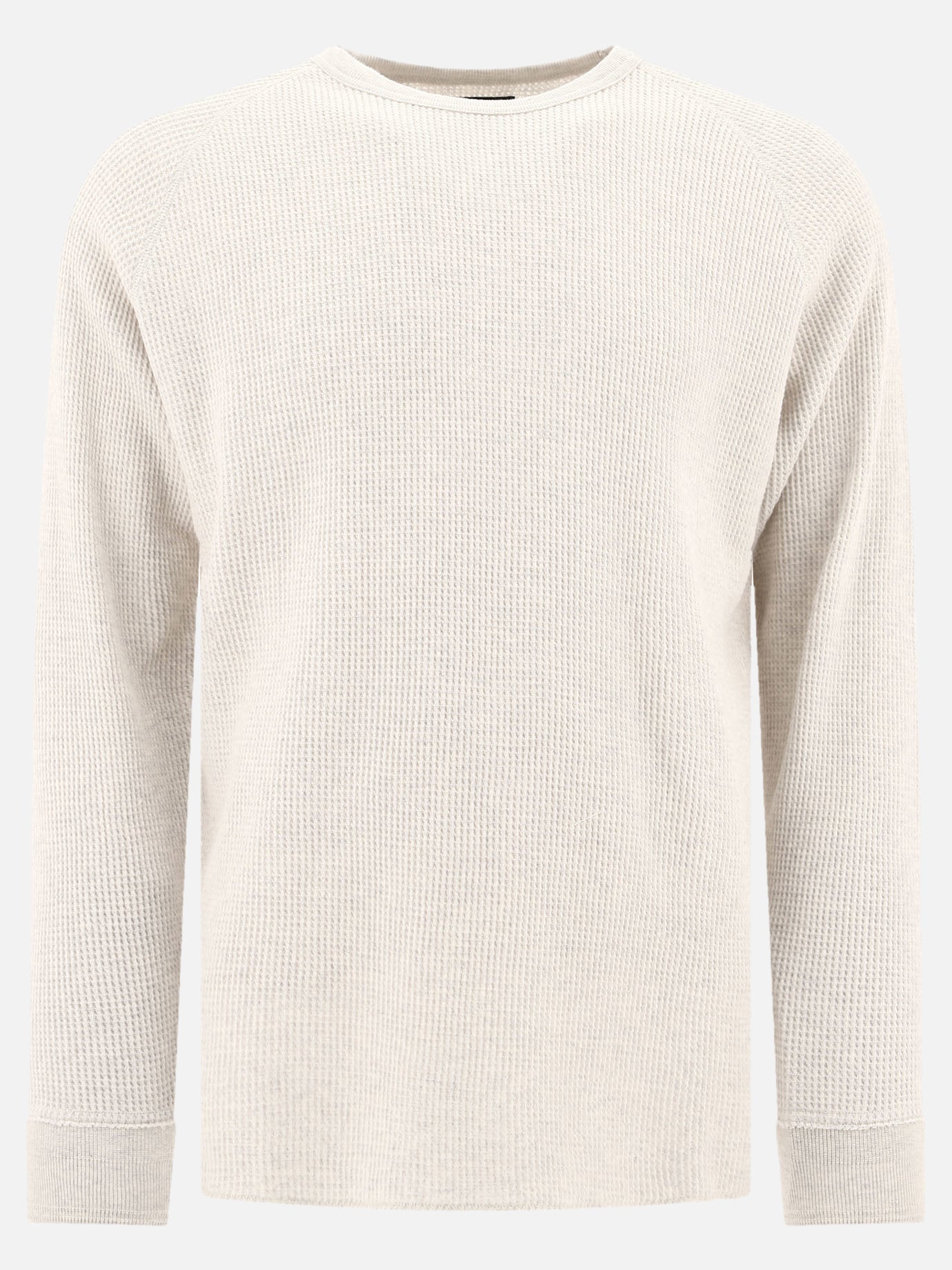 Beams Plus T-shirt &quot;Crew Thermal 30&quot; 13022281_S Grey thumbnail_1