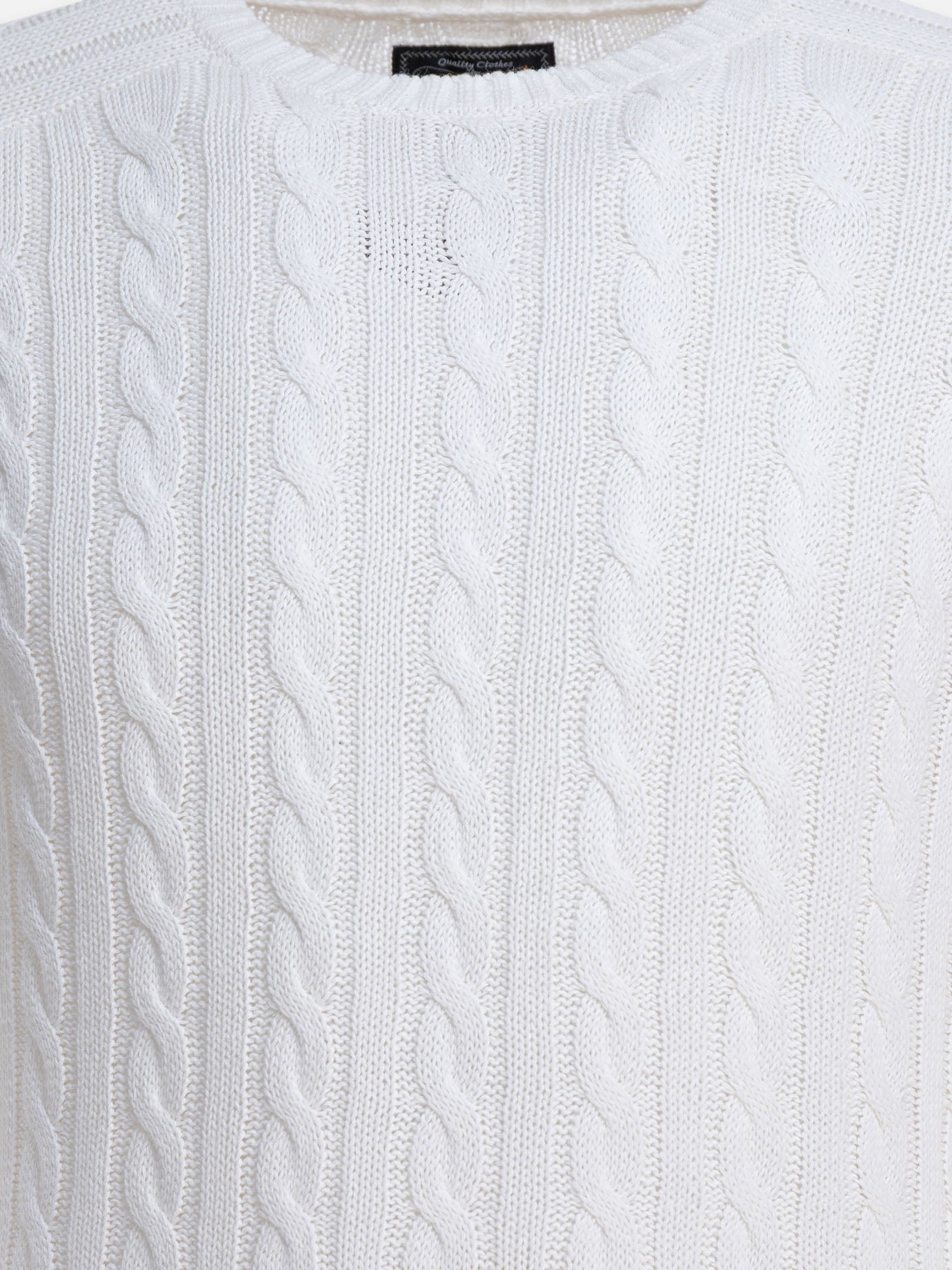 Maglioni girocollo Solid colour  Bianco - Beams Plus Uomo | PDP | VIETTI Online Store | Zoom-Modal_3
