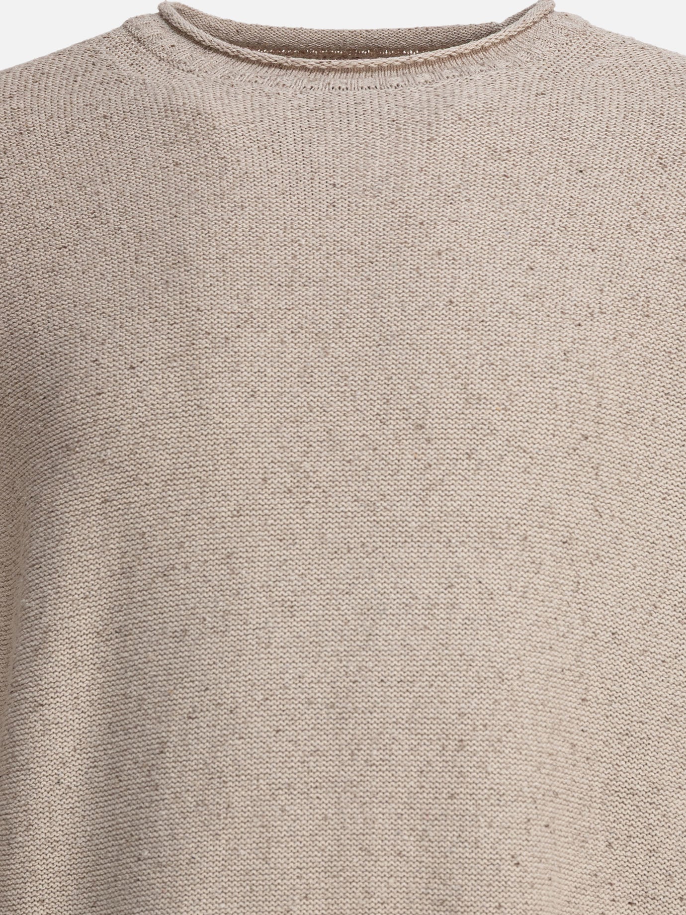 Maglioni girocollo Solid colour  Beige - Beams Plus Uomo | PDP | VIETTI Online Store | thumbnail_3