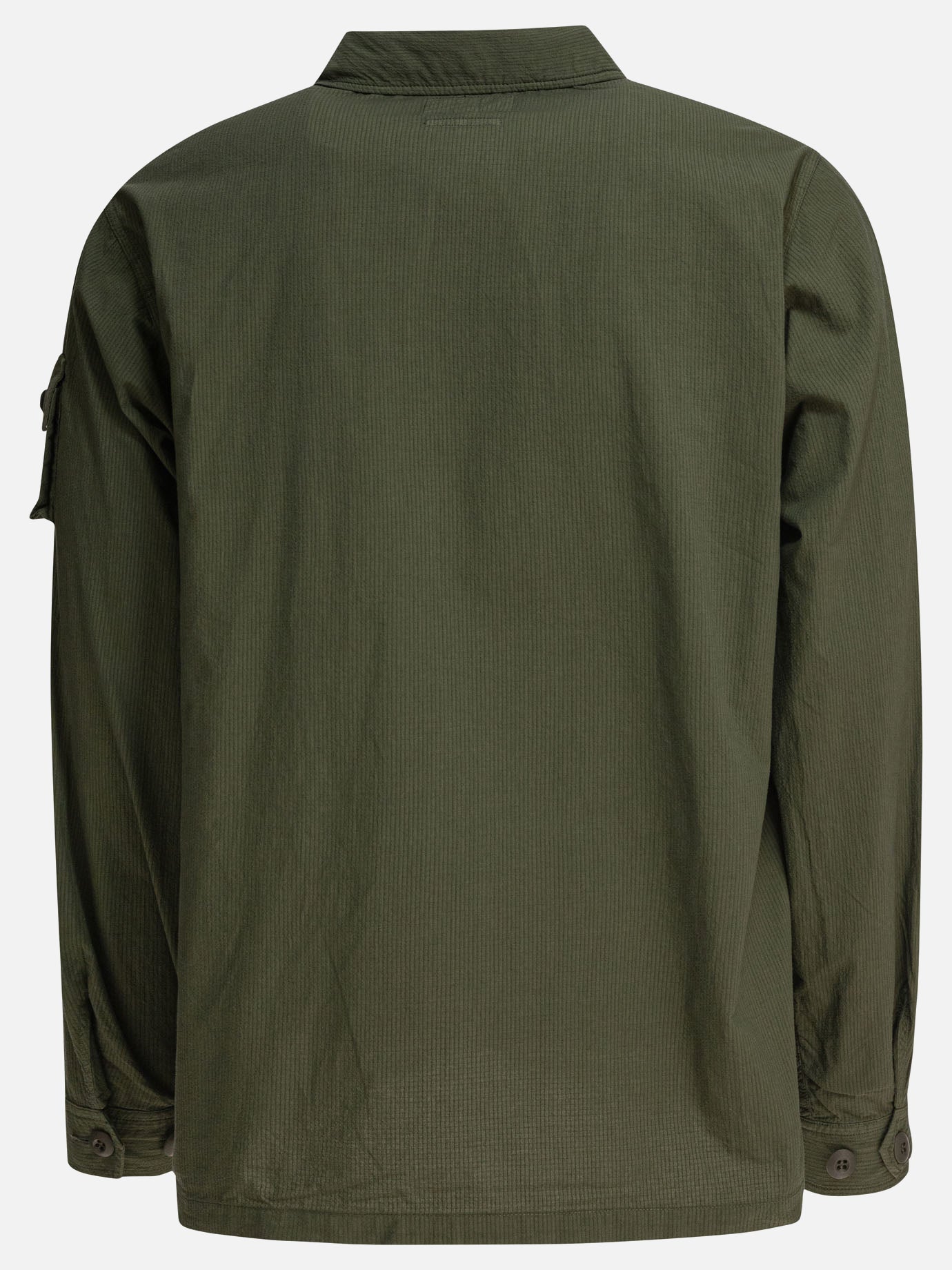 Giacche overshirt Solid colour  Verde - Beams Plus Uomo | PDP | VIETTI Online Store | thumbnail_2