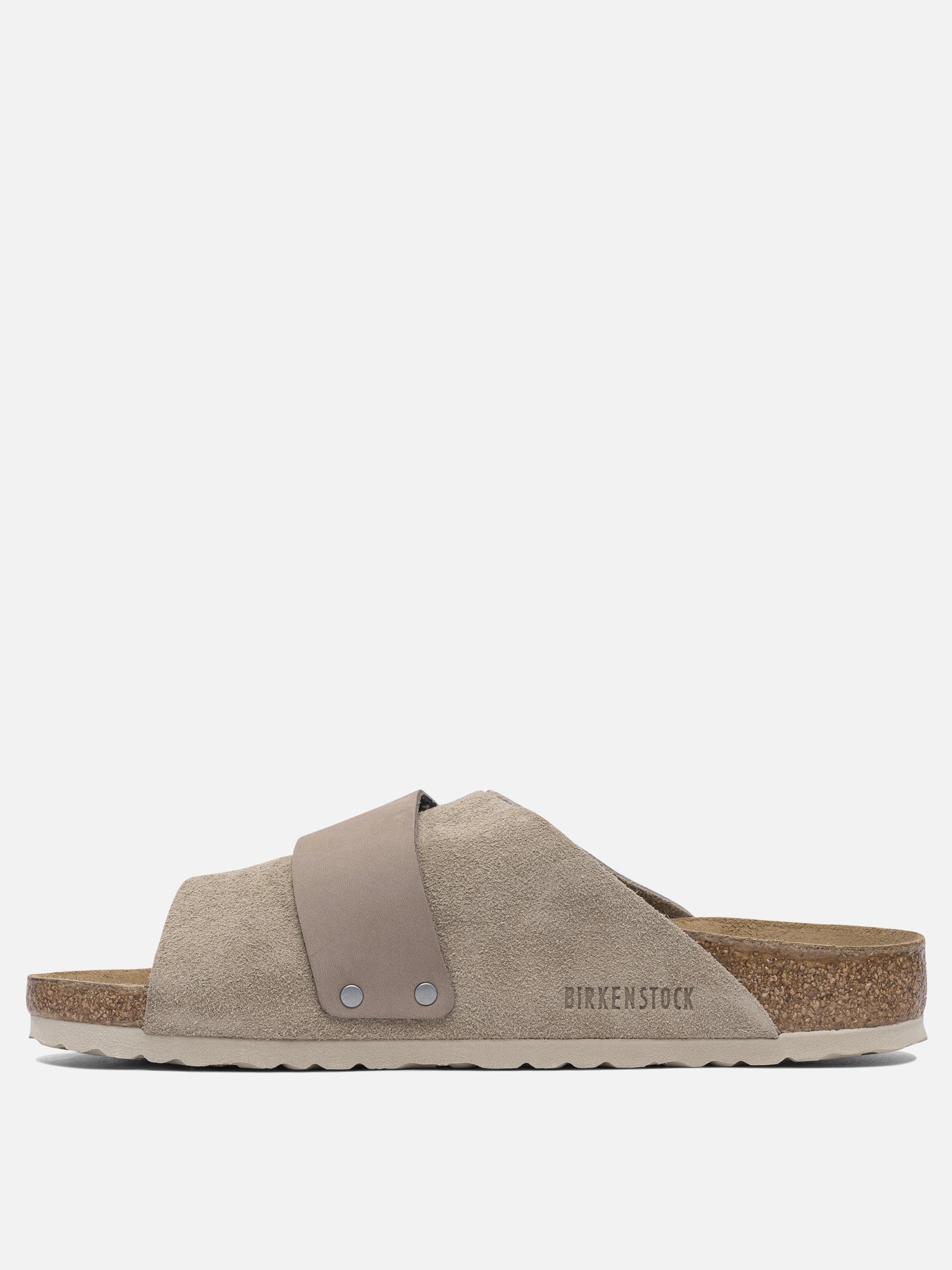 Slides 100% suede - 100% rubber  Beige - Birkenstock Uomo | PDP | VIETTI Online Store | Zoom-Modal_3
