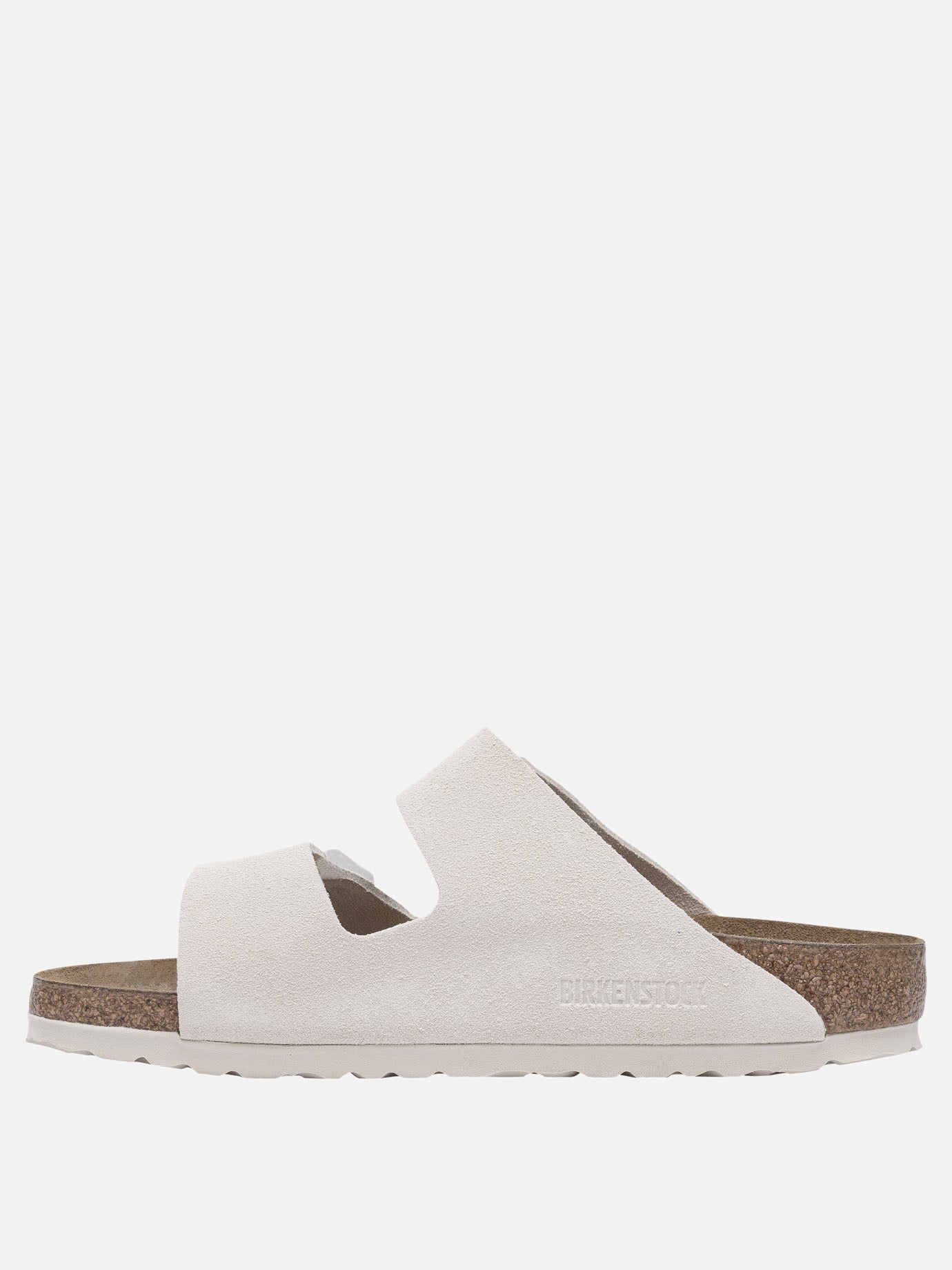 Sandali bassi 100% suede - 100% rubber  Bianco - Birkenstock Donna | PDP | VIETTI Online Store | thumbnail_3