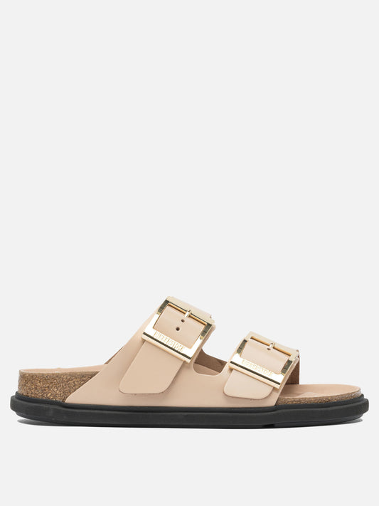 Birkenstock "Arizona Droplet Buckle" Sandals 13801436_36 Beige 1