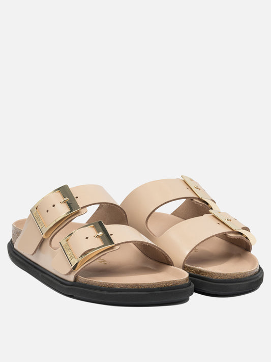 Birkenstock "Arizona Droplet Buckle" Sandals 13801436_36 Beige 2