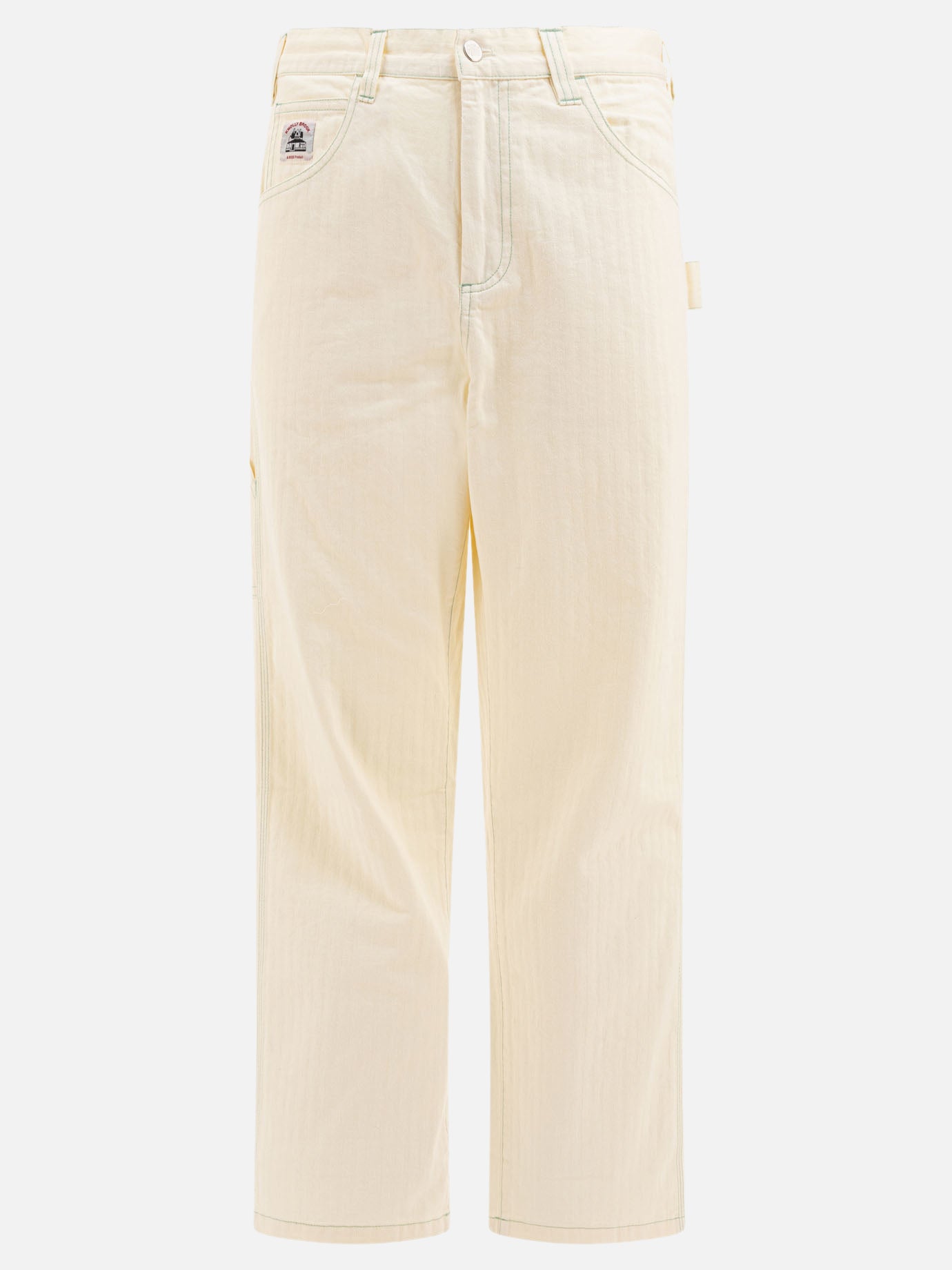 Work pants Solid colour  White - Bode Men | PDP | VIETTI Online Store | Zoom-Modal
