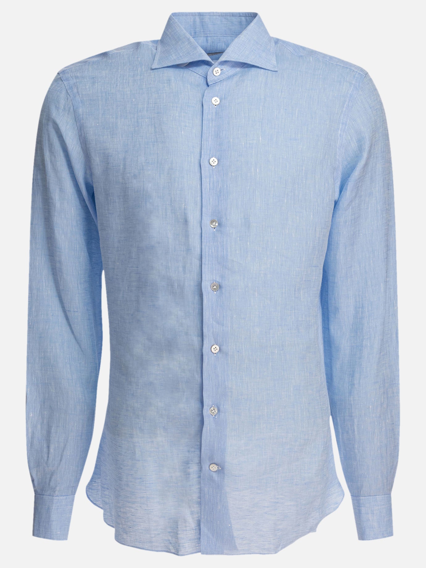 Casual shirts Solid colour  Light blue - Borriello Men | PDP | VIETTI Online Store | Zoom-Modal
