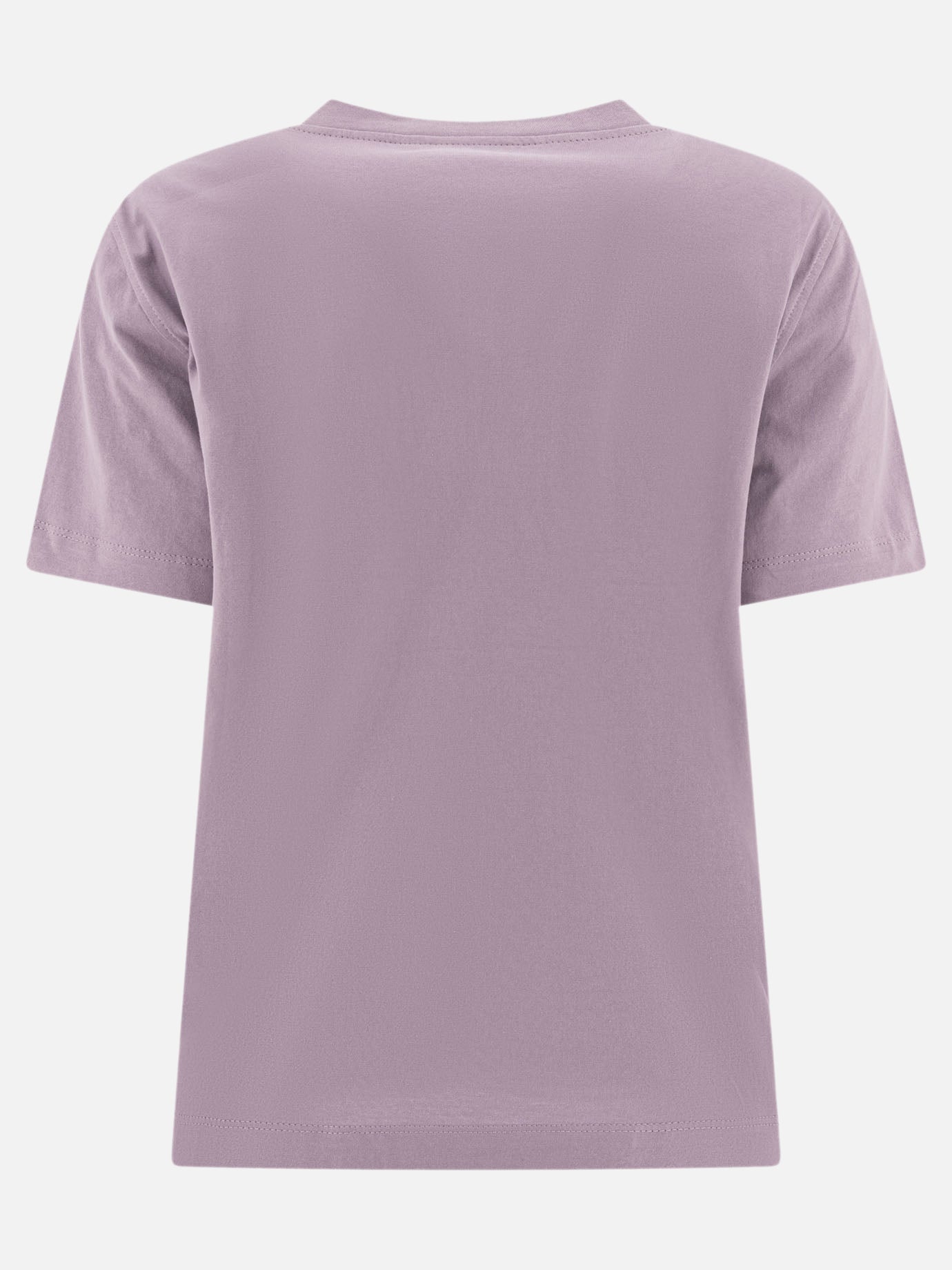 T-shirt girocollo Solid colour  Viola - Brunello Cucinelli Donna | PDP | VIETTI Online Store | Zoom-Modal_2

