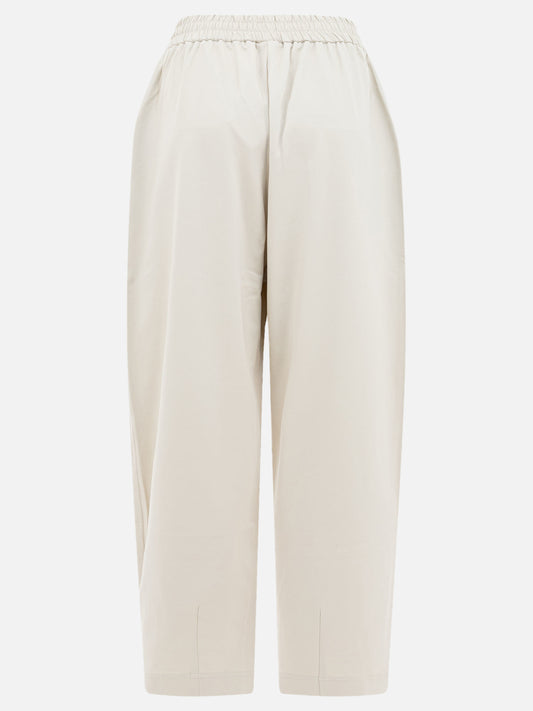 Sport trousers Solid colour  White - Brunello Cucinelli Women | PDP | VIETTI Online Store | 2
