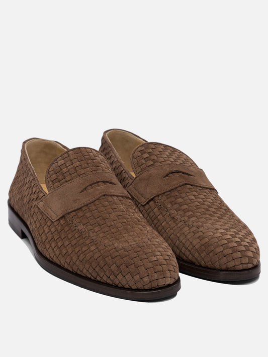 Mocassini 100% leather - 80% rubber 20% leather  Marrone - Brunello Cucinelli Uomo | PLP | VIETTI Online Store | 2
