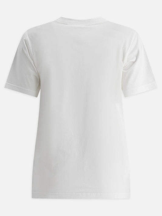 Burberry T-shirt girocollo con logo 10269970_XS White 2