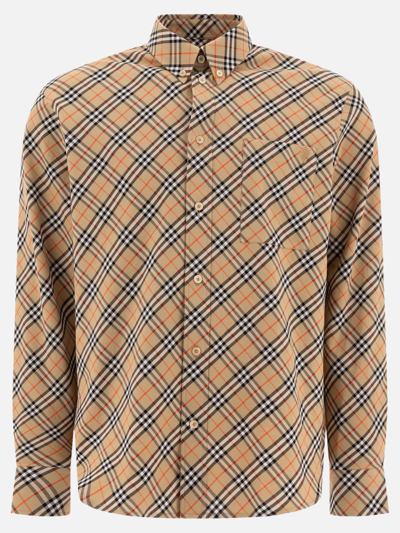Casual shirts Check  Beige - Burberry Men | PDP | VIETTI Online Store | thumbnail
