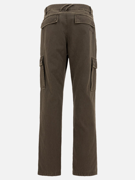 Burberry Gabardine cargo trousers 11887746_48 Brown 2