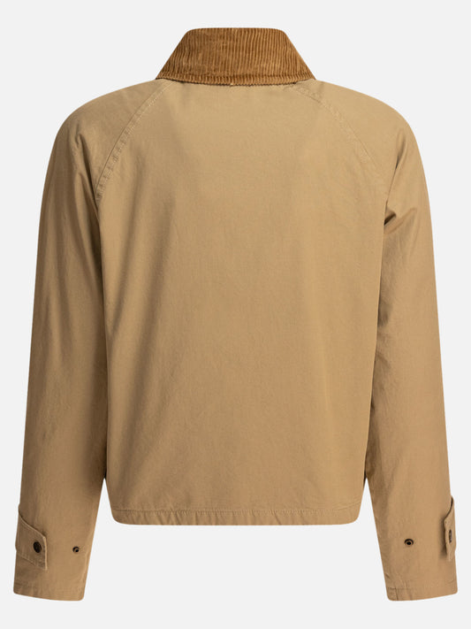 Burberry Giacca cropped in cotone 13834516_08 Beige 2