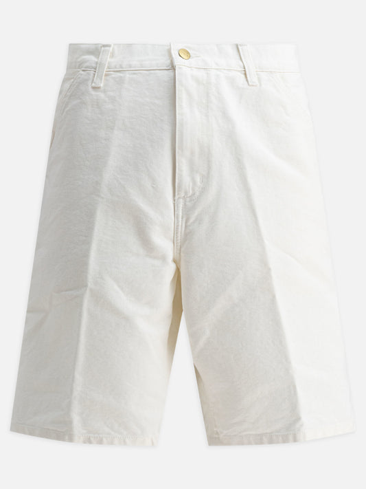 Short utility Solid colour  Bianco - Carhartt WIP Uomo | VIETTI Online Store 
