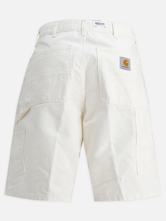 Short utility Solid colour  Bianco - Carhartt WIP Uomo | VIETTI Online Store | 2
