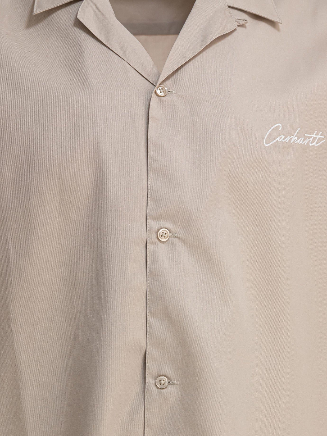 Carhartt WIP Camicia &quot;S/S Delray&quot; 18280254_S Beige thumbnail_3