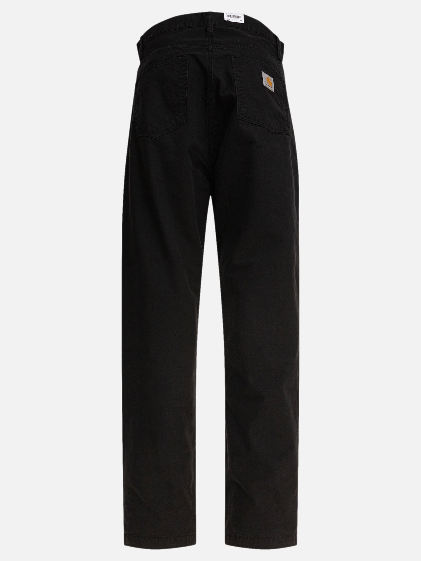 Jeans a gamba larga Solid colour  Nero - Carhartt WIP Uomo | PDP | VIETTI Online Store | thumbnail_2
