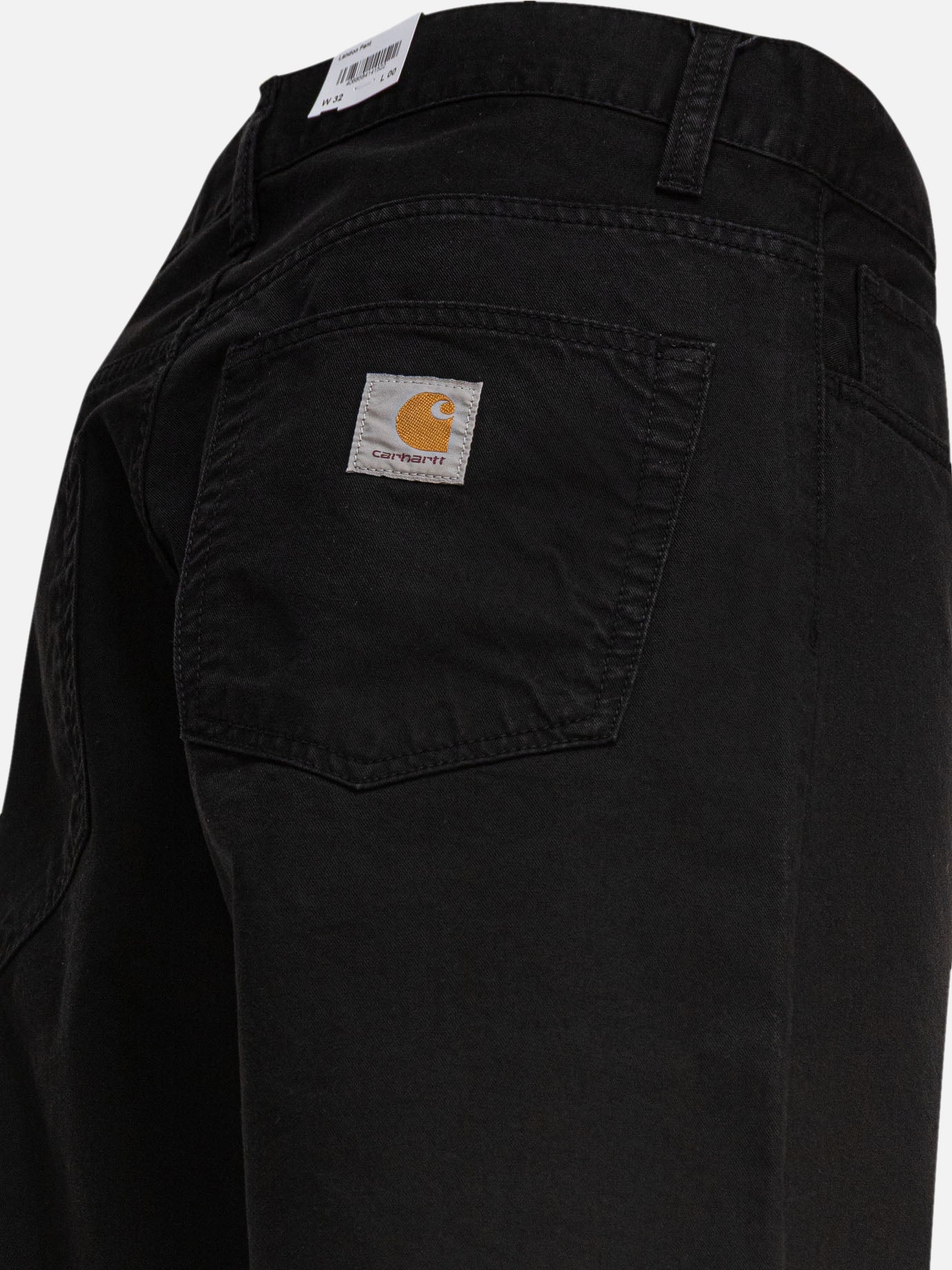 Jeans a gamba larga Solid colour  Nero - Carhartt WIP Uomo | PDP | VIETTI Online Store | Zoom-Modal_4
